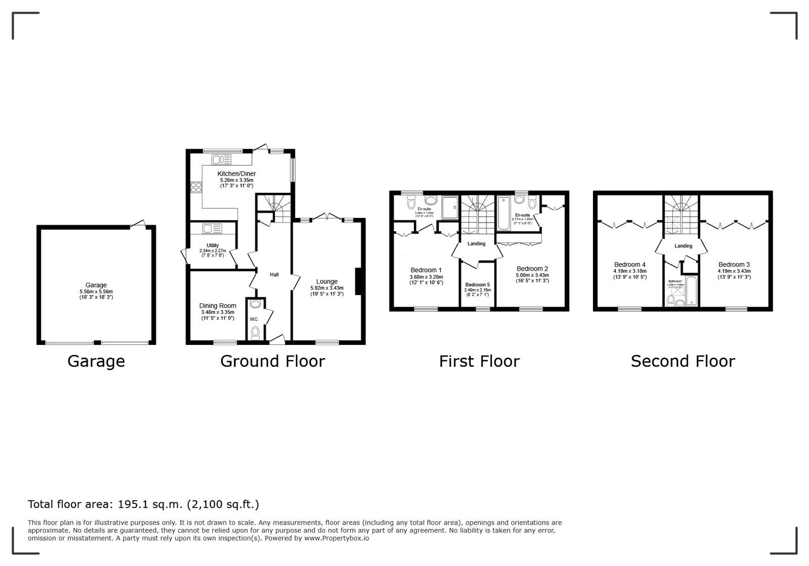 5, Arbery Way, Reading floorplan