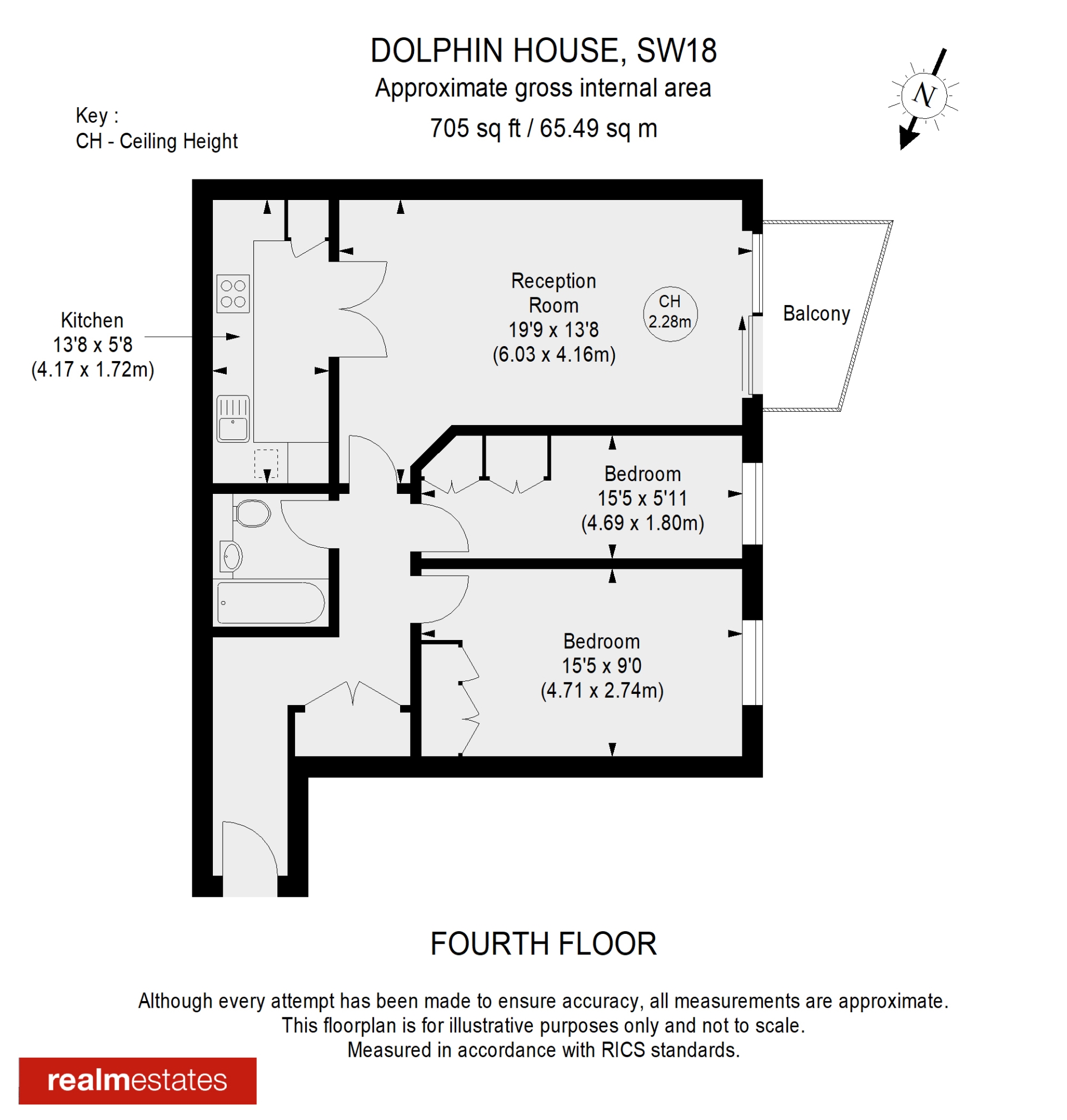 Flat 102 Dolphin House, Smugglers Way, Greater London floorplan