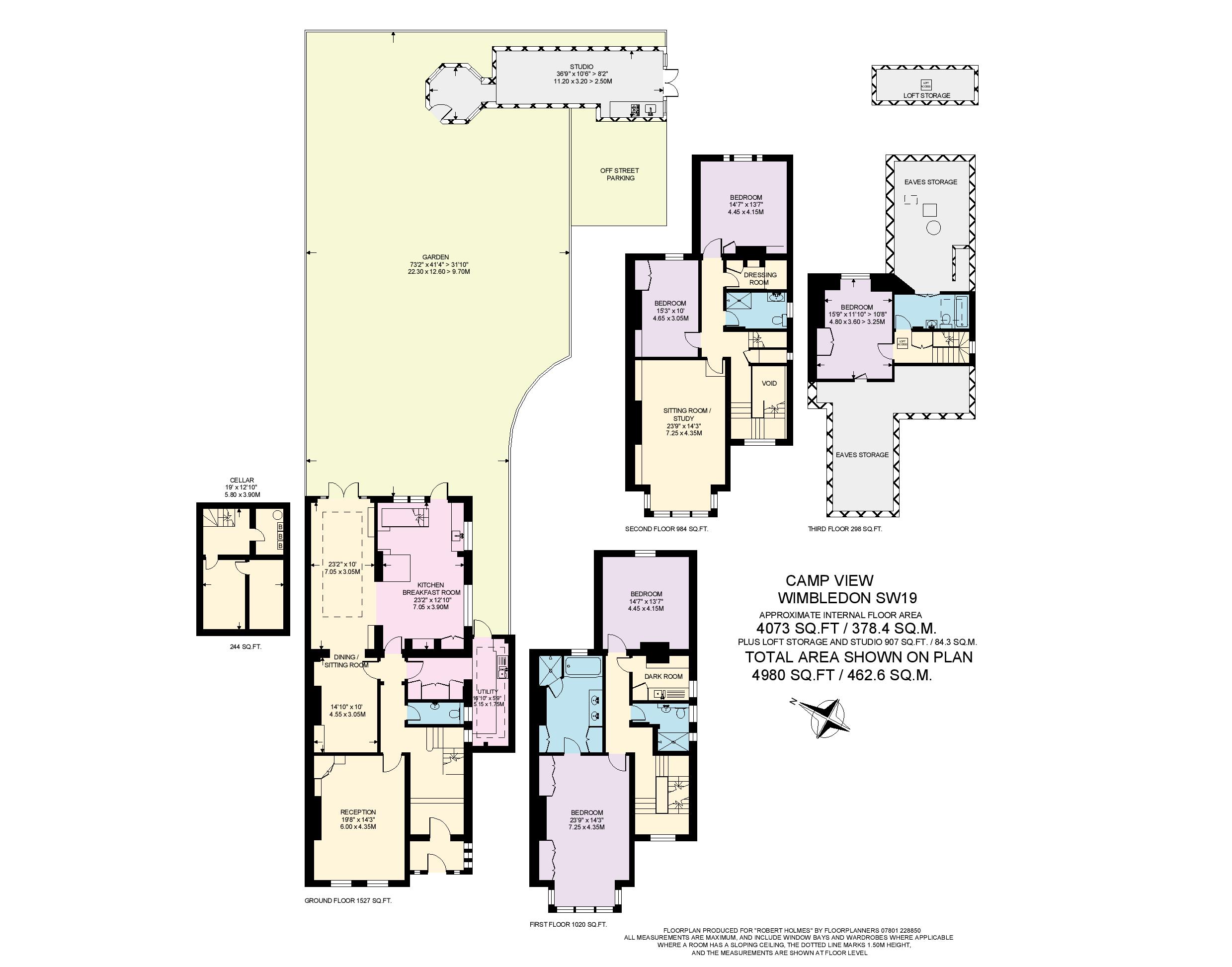 1, Camp View, London floorplan