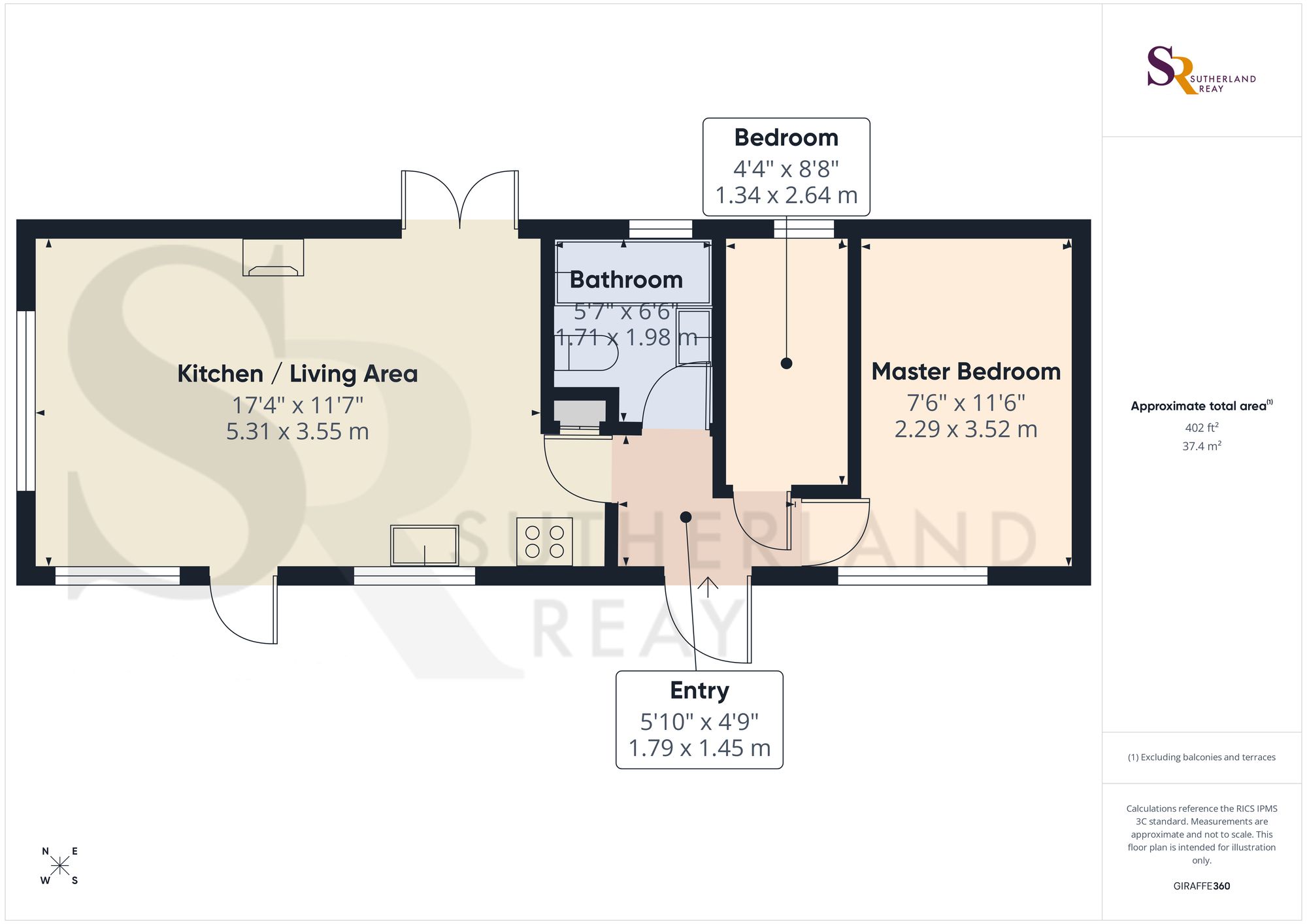 2 The Peaks, High Peak floorplan