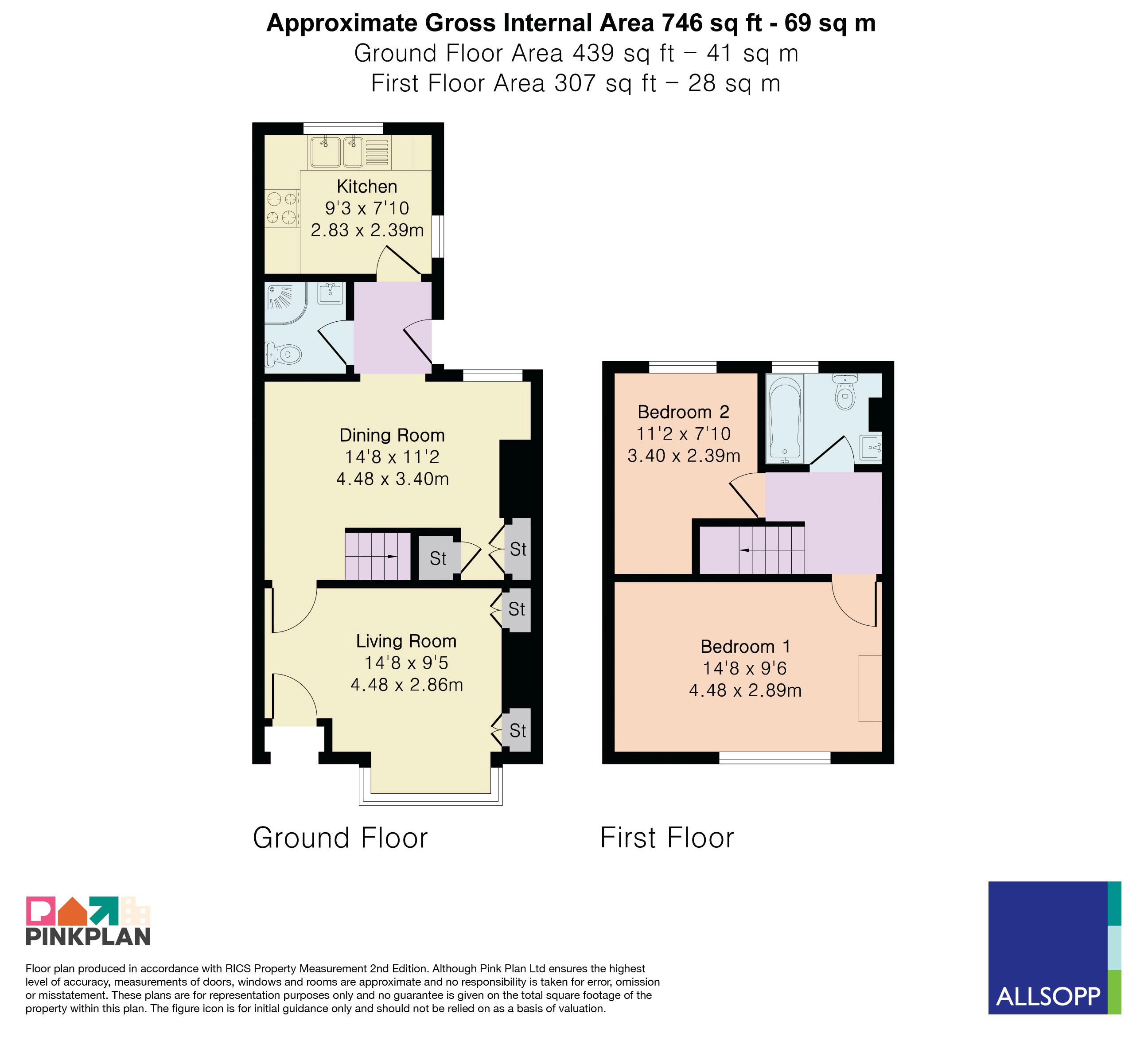 Queens Road, Harpenden floorplan