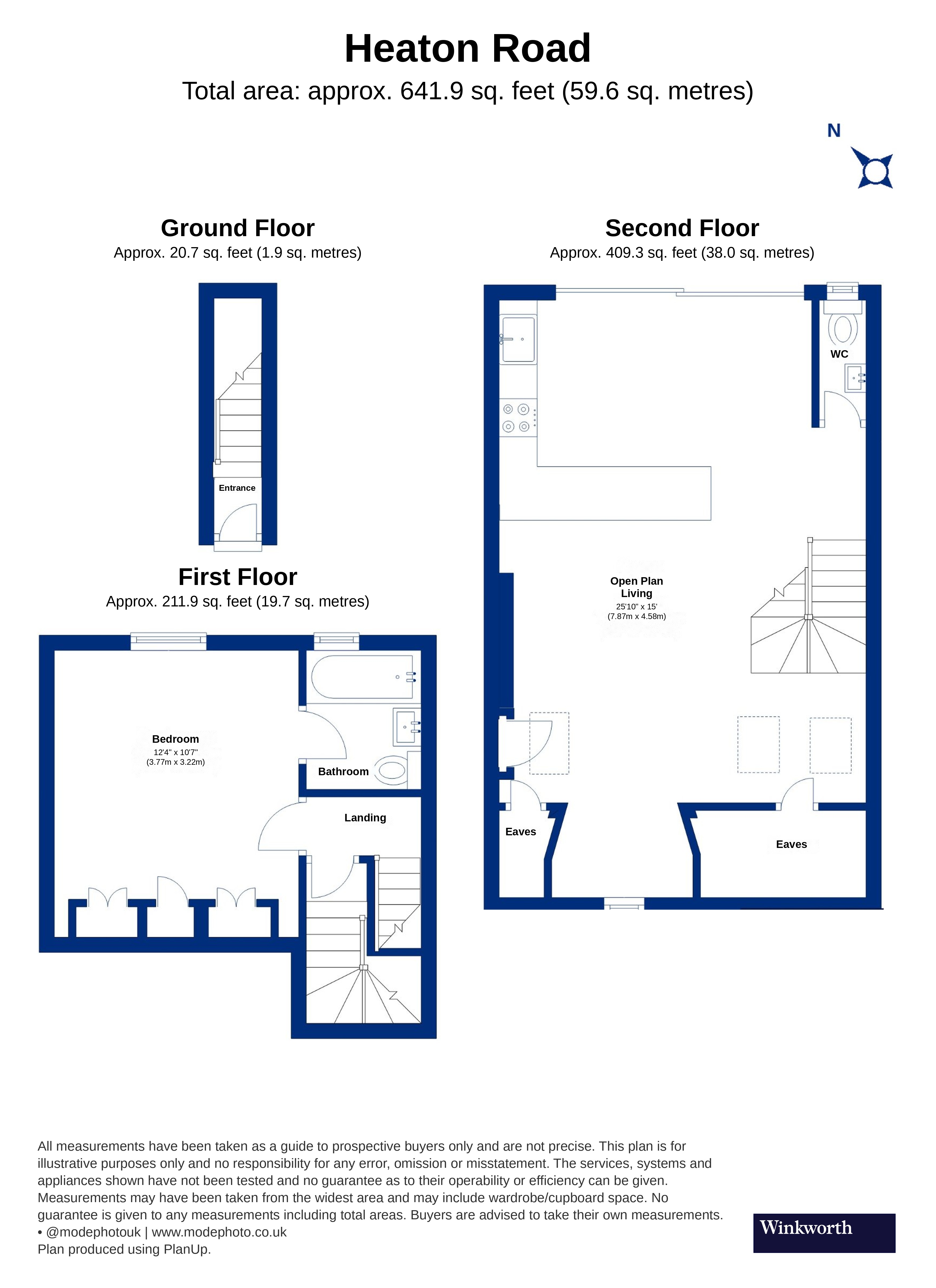 Heaton Road, Mitcham floorplan