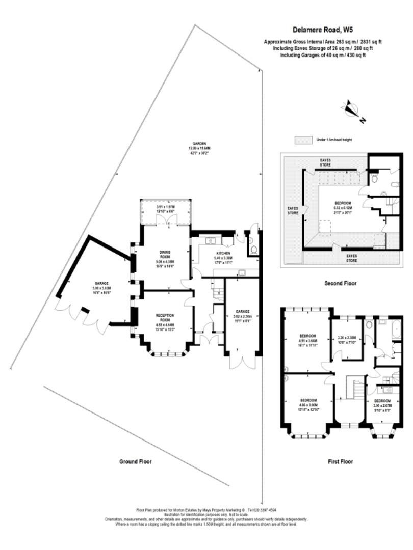 Delamere Road, London floorplan
