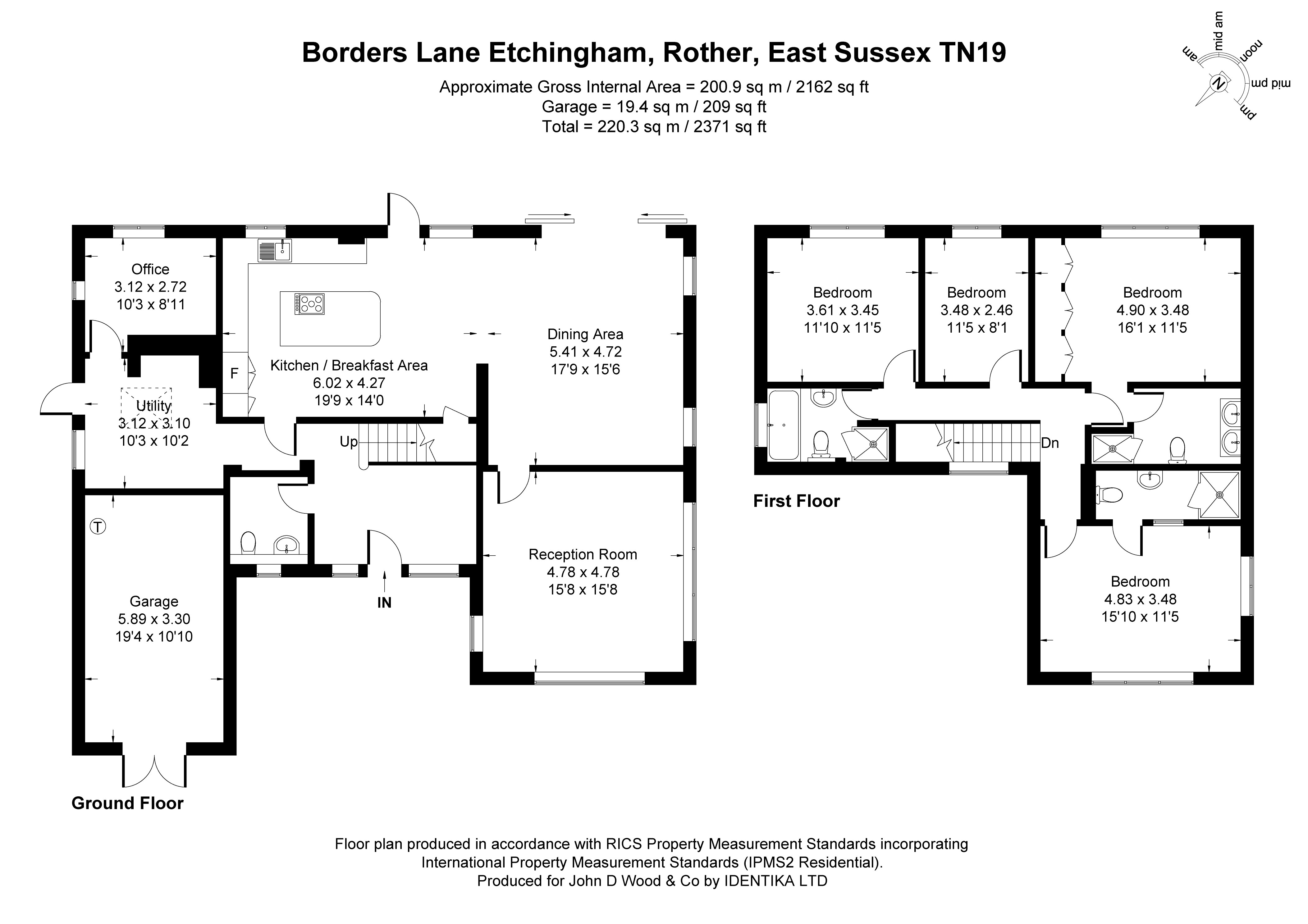Balmain,, Borders Lane, East Sussex floorplan