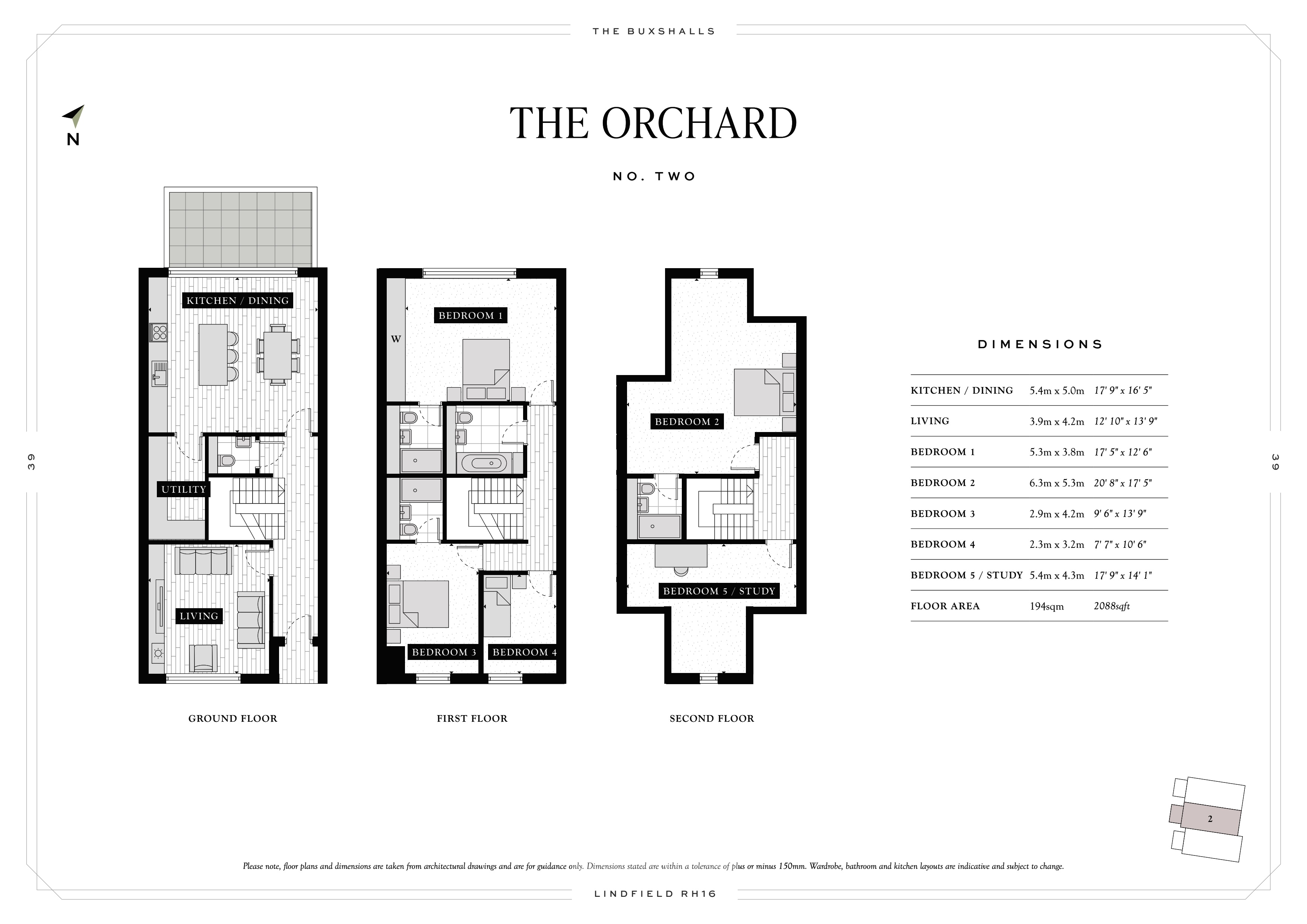 The Buxshalls Estate, 2, The Orchard, Lindfield floorplan