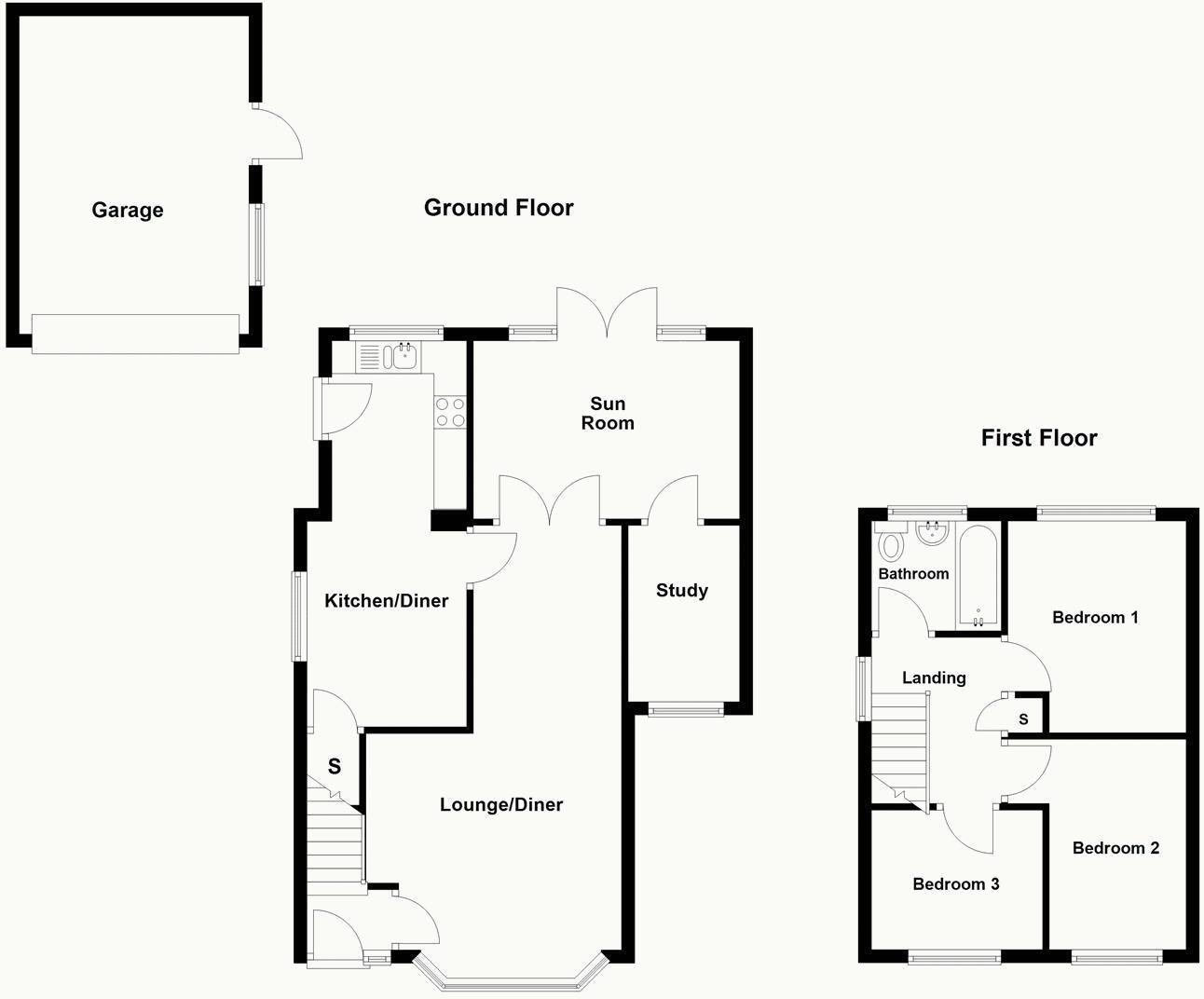 2, Hambleton Place, Stoke-On-Trent floorplan