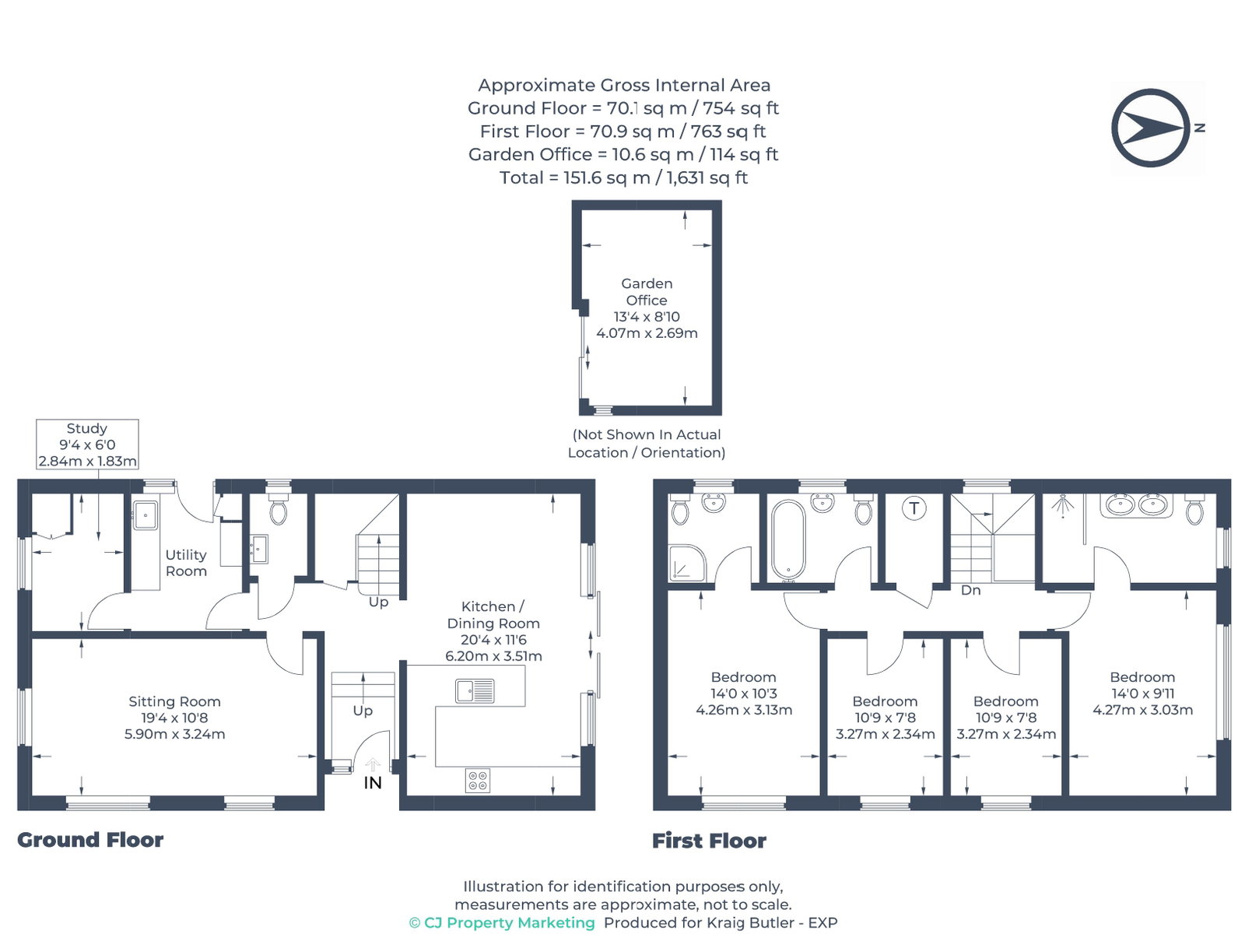 7, Abbotts Place, Chesham floorplan