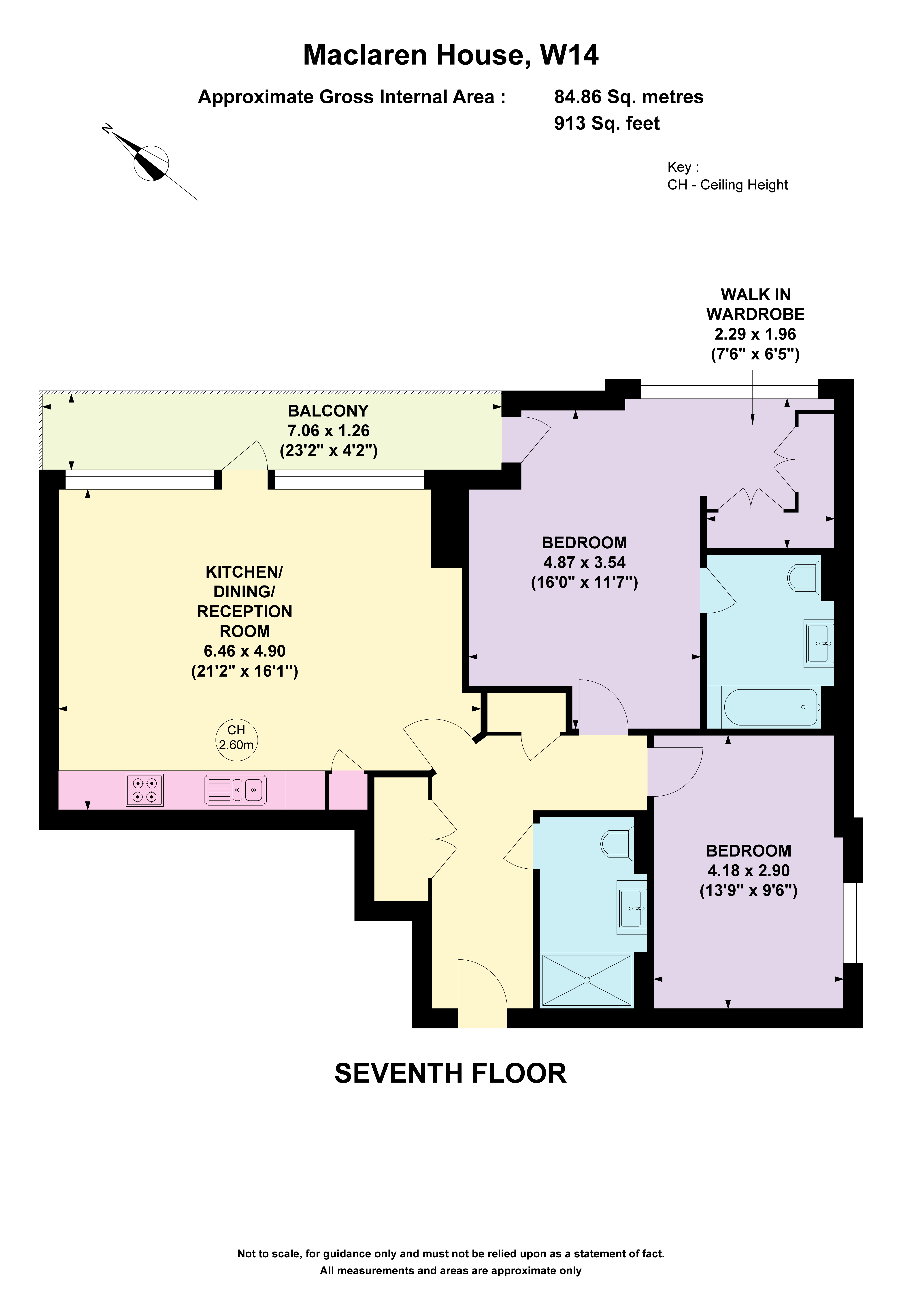 7, Warwick Lane, London floorplan