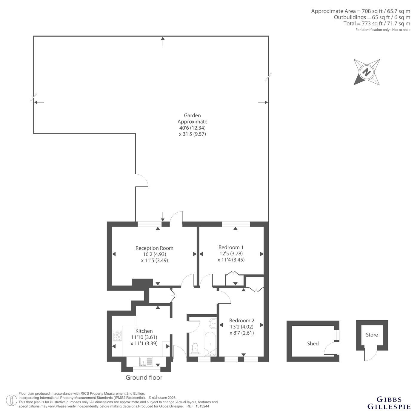 201, Lynhurst Crescent, Uxbridge floorplan