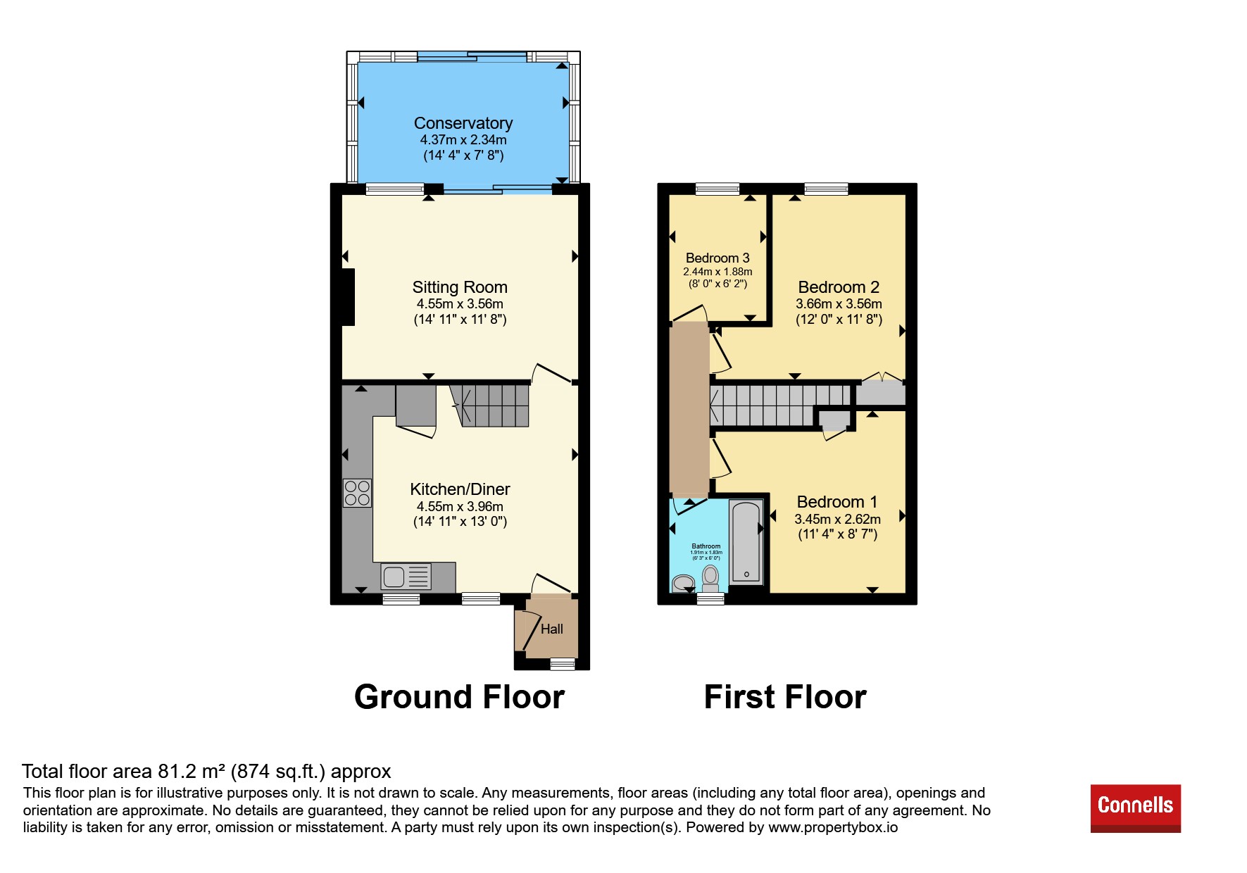 Collen Close, Chippenham floorplan