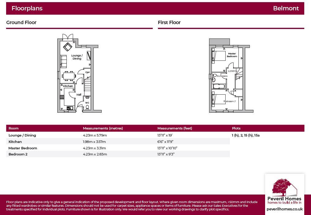 2 bed semidetached house for sale in Off Bosworth Road, Measham