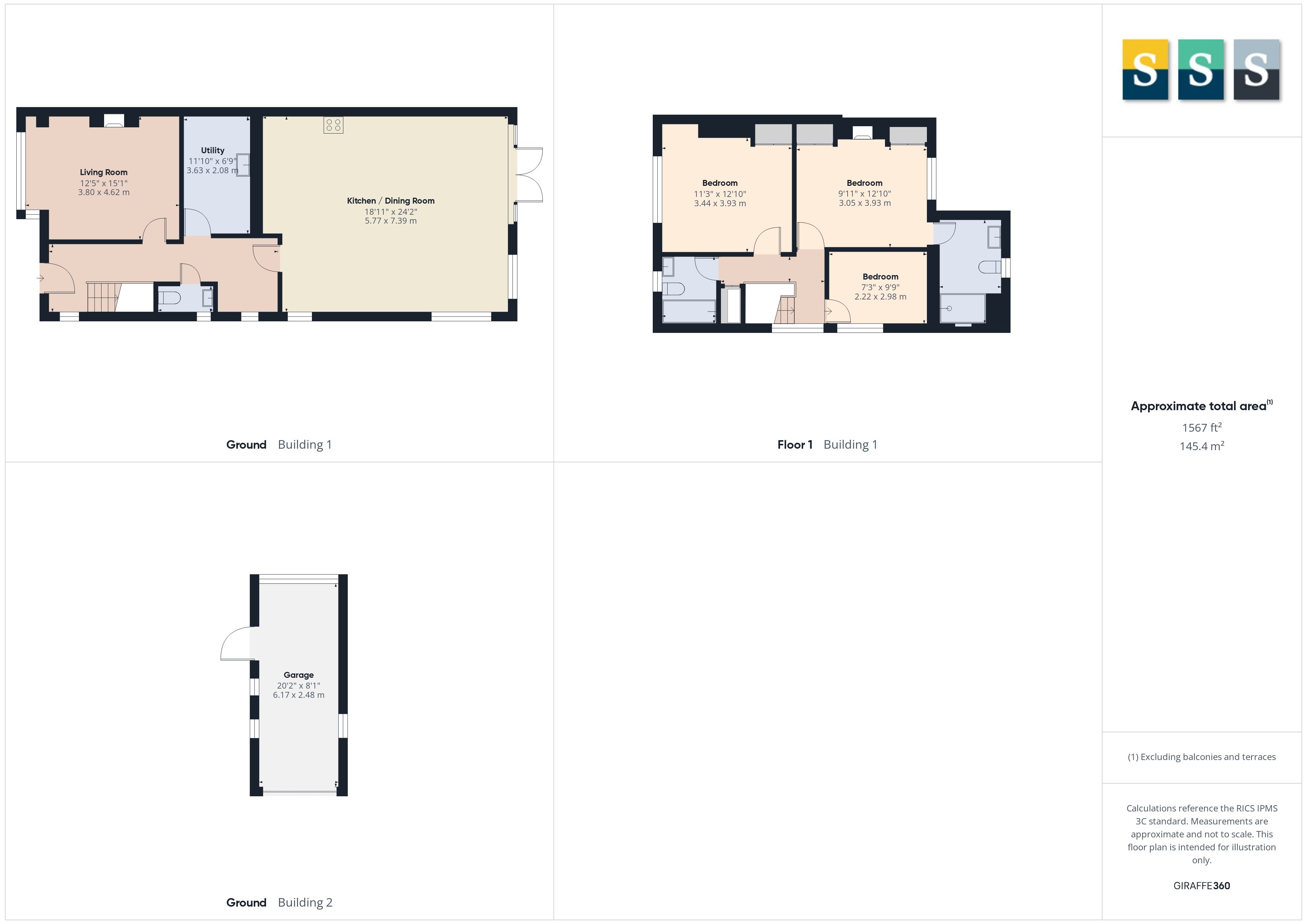 11, Ferndale Road, Horsell floorplan