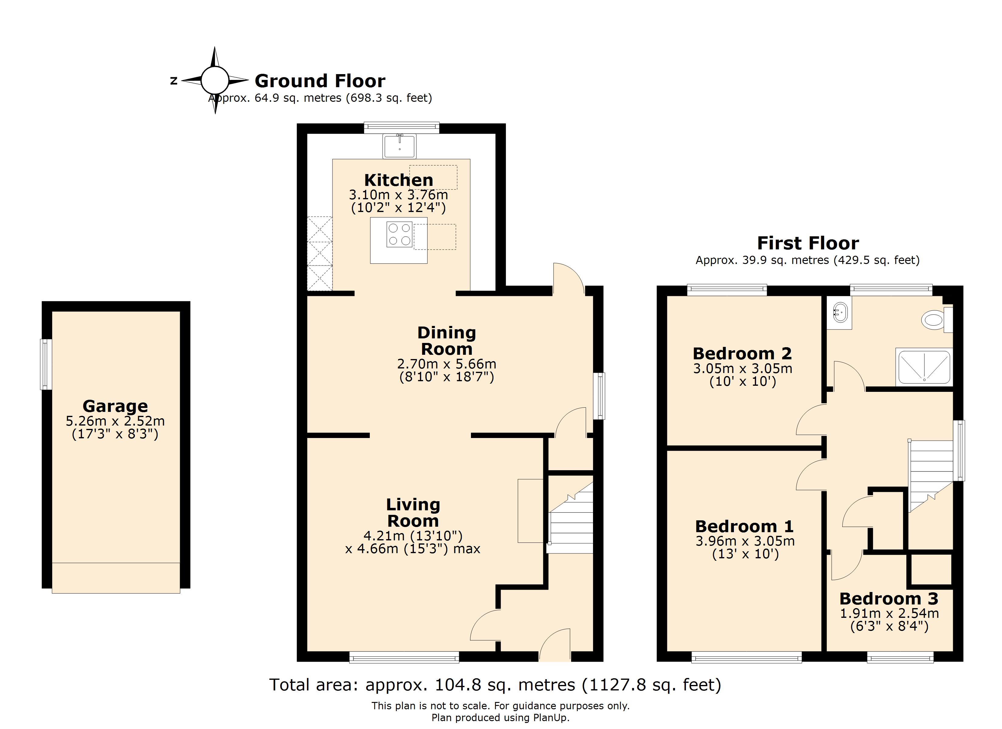 Hillview Lane, Twyning, Tewkesbury, Gloucestershire GL20, 3 bedroom