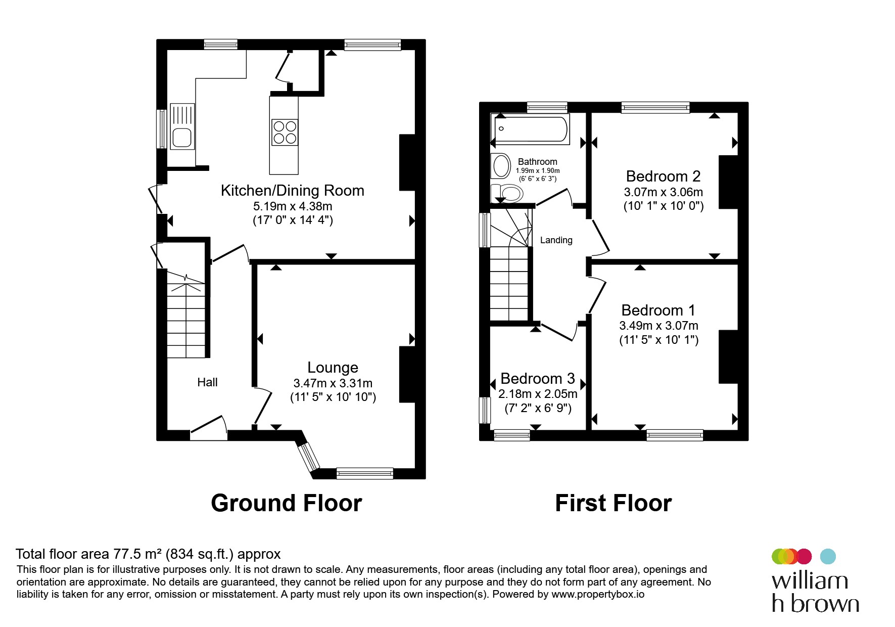 26, Cliff Closes Road, Scunthorpe floorplan