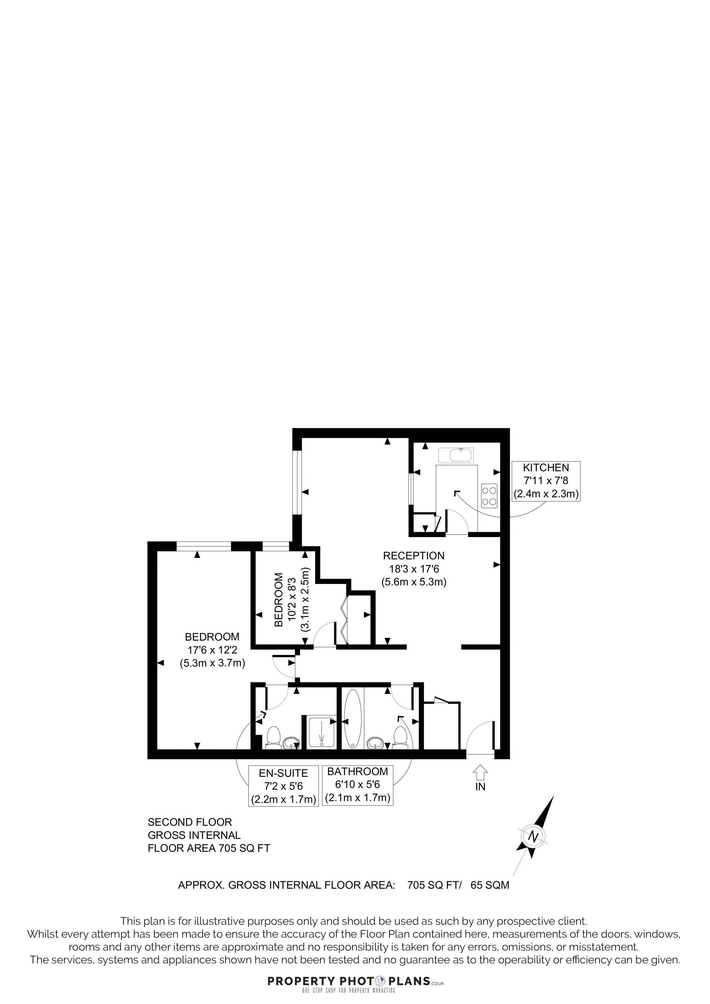 21 Cherry Court, Uxbridge Road, Pinner floorplan