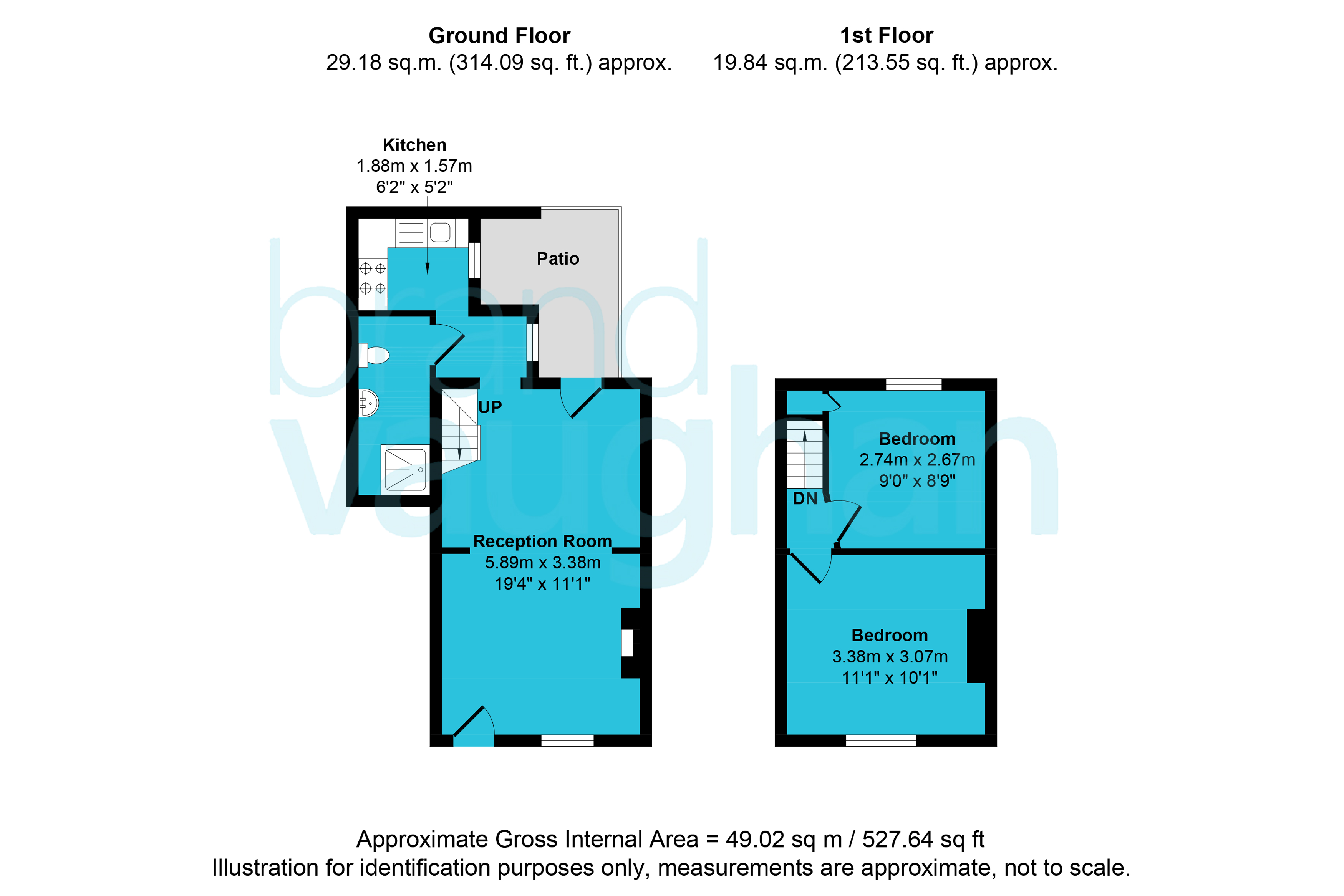 1 St. James's Court,, George Street, East Sussex floorplan