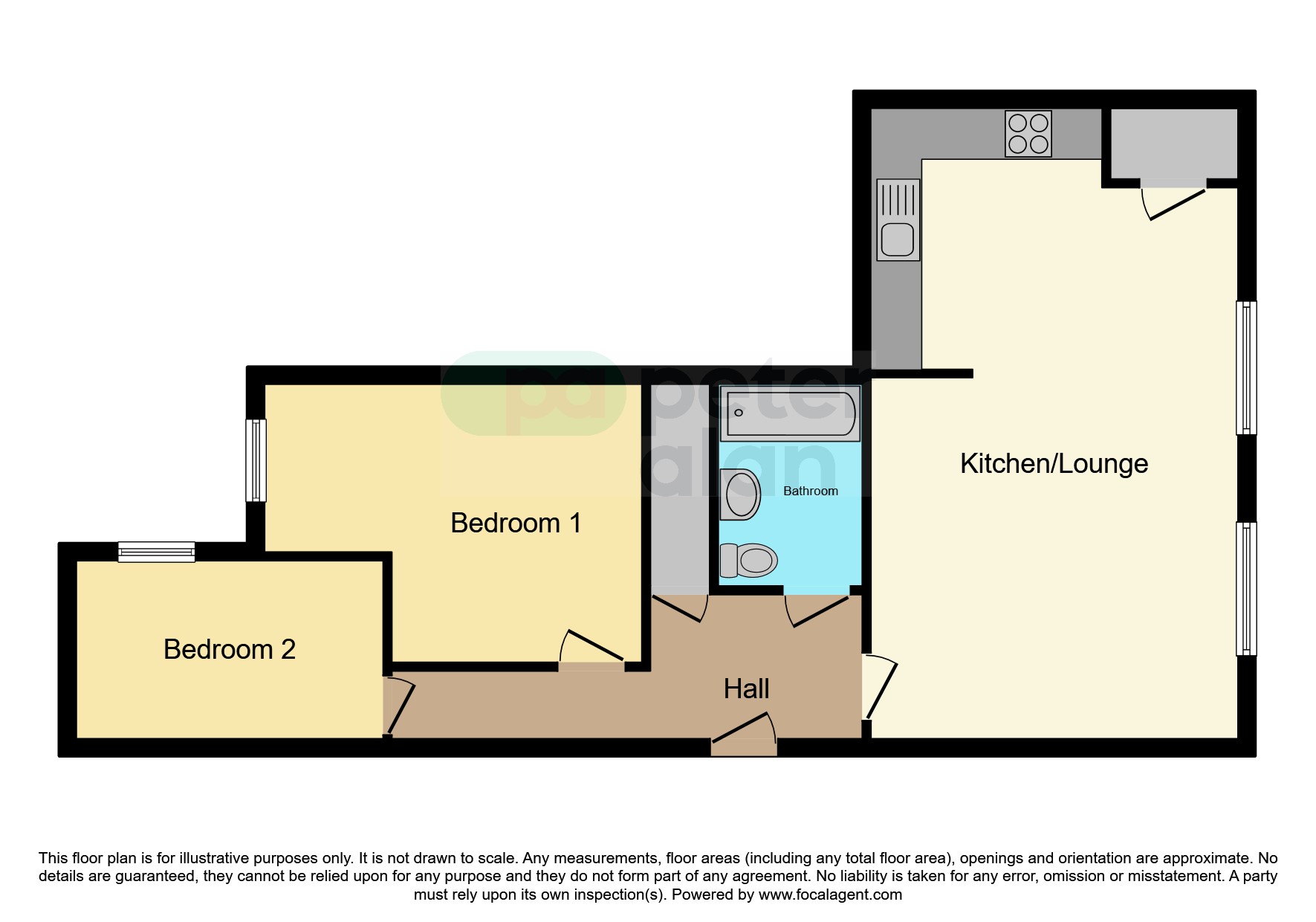 Apartment 18, Excelsior, 3, Princess Way, Swansea floorplan