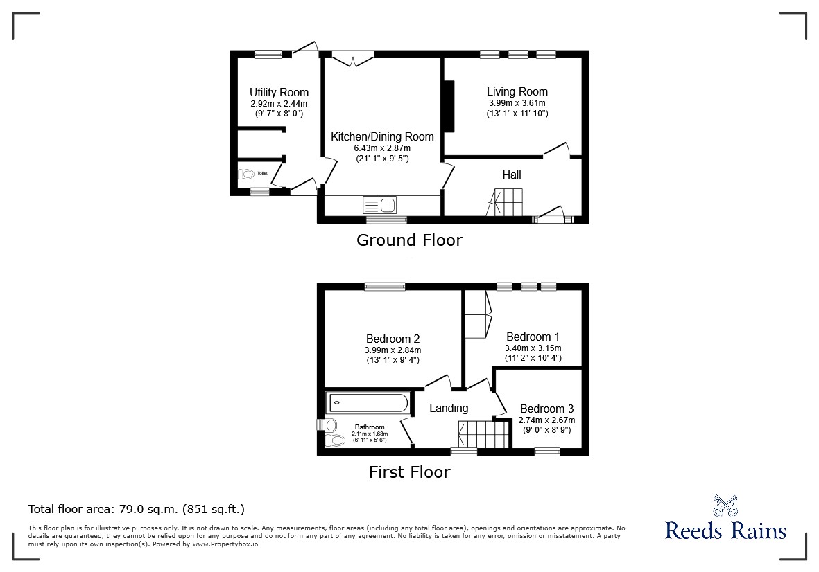 Southlands Way, Bristol floorplan