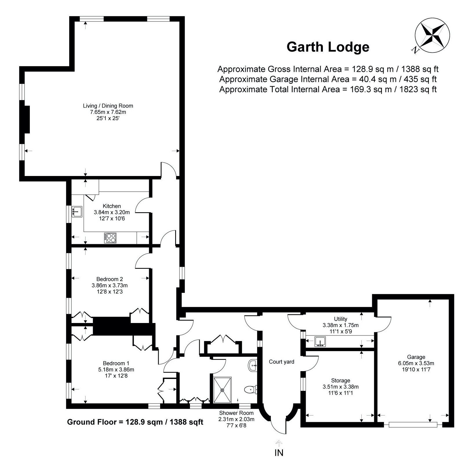 Stockton Avenue, Fleet, Hampshire, GU51 floorplan