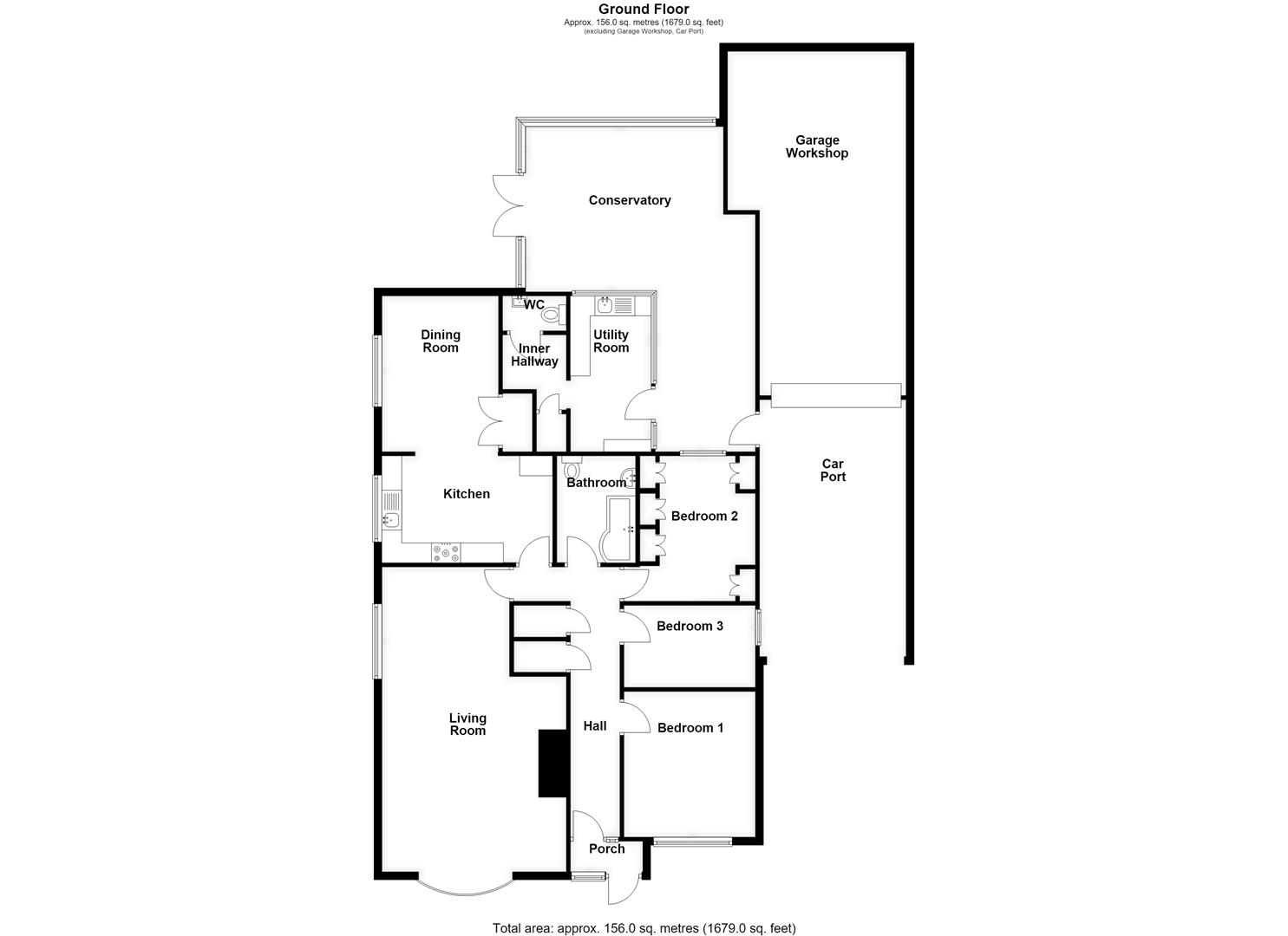 36, Main Road, Spalding floorplan