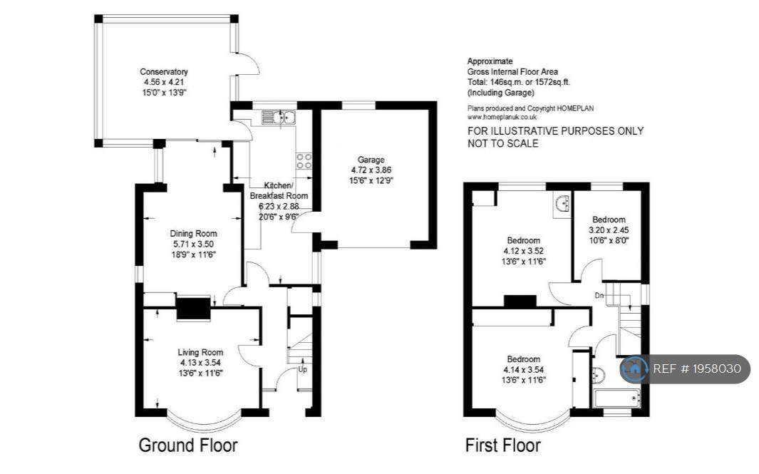 Queen Katherine Road, Lymington floorplan