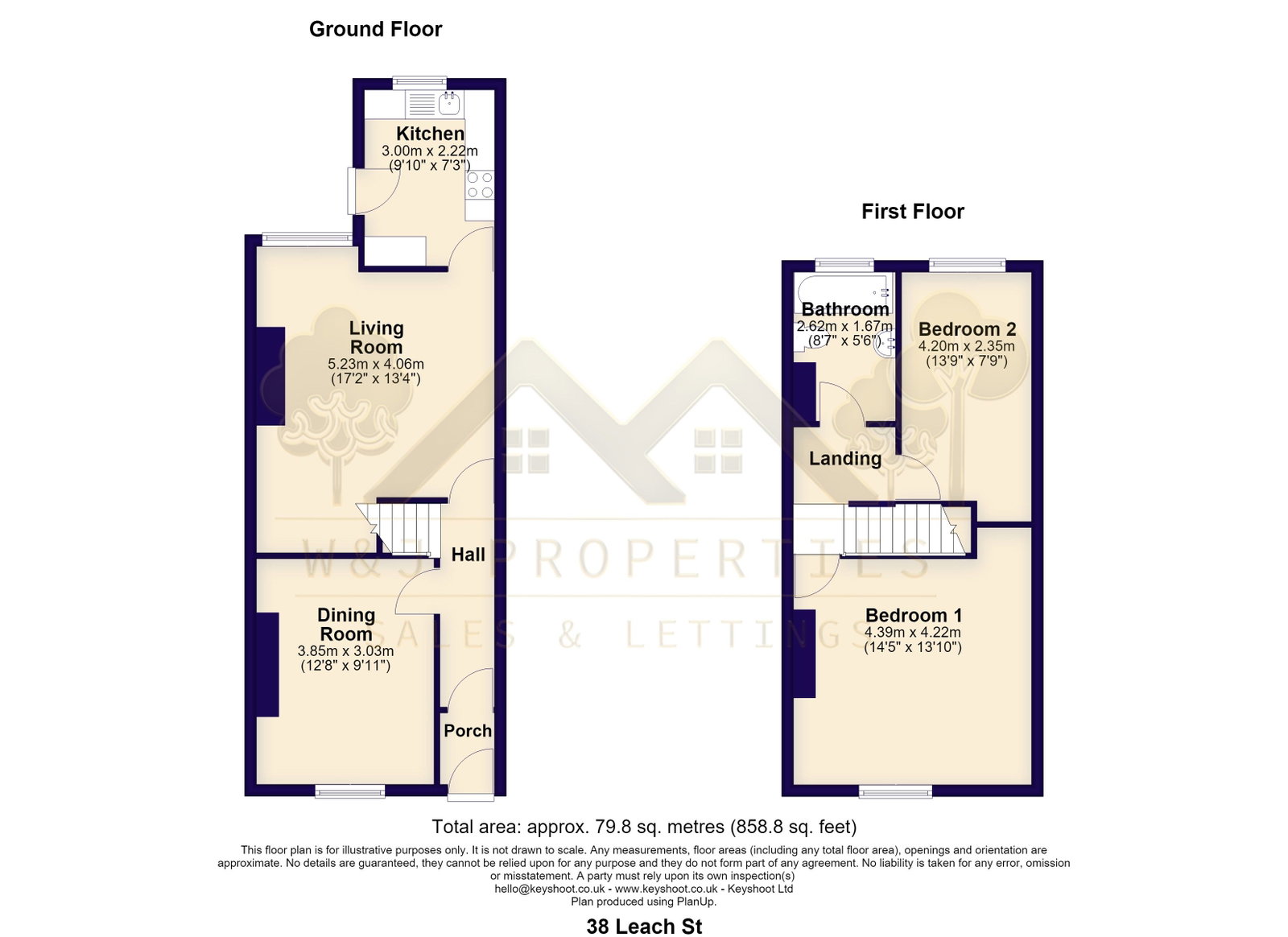 38, Leach Street, Blackburn floorplan