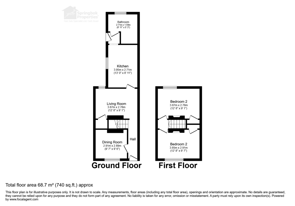 20, Cranleigh Road,, Portsmouth floorplan