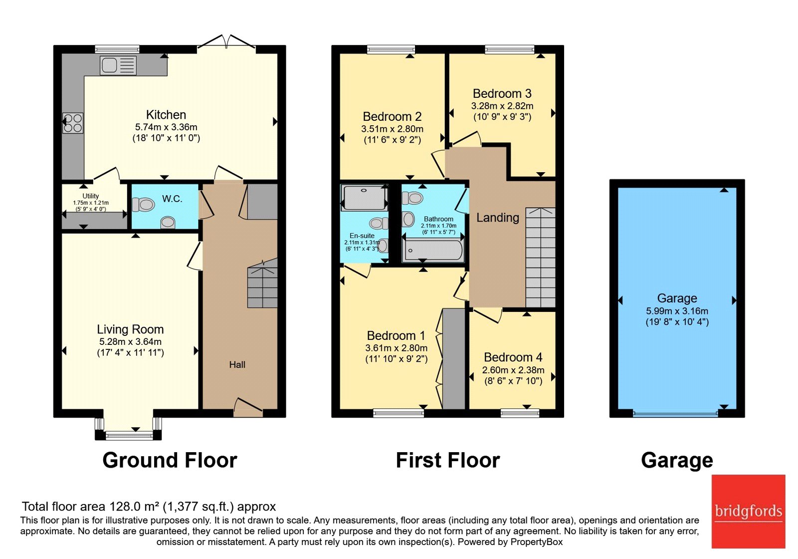 44, Portland Road, Northallerton floorplan