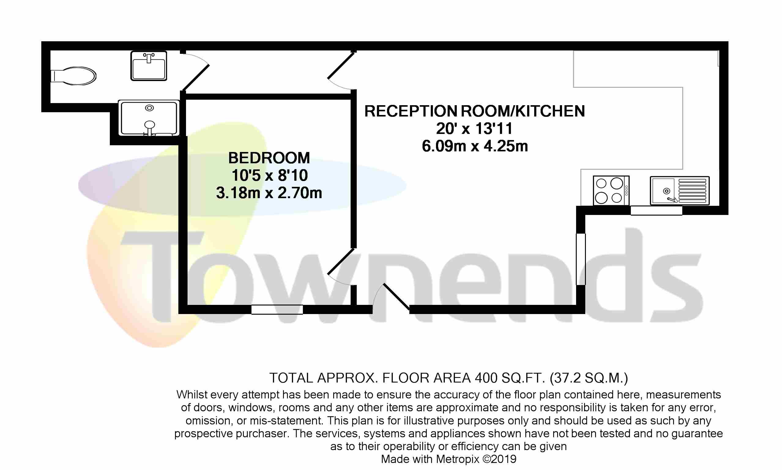 1 Bedrooms Flat to rent in High Street, Whitton, Twickenham TW2