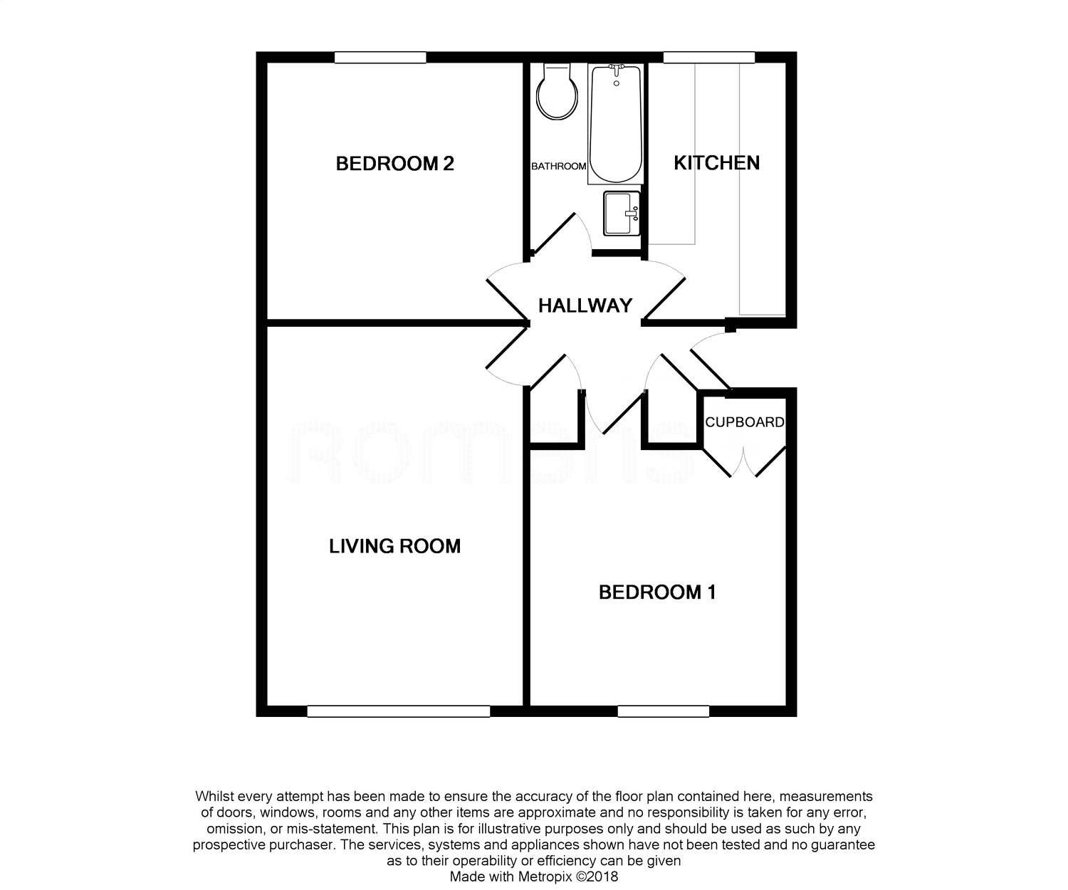 21, Canford Court, Berkshire floorplan