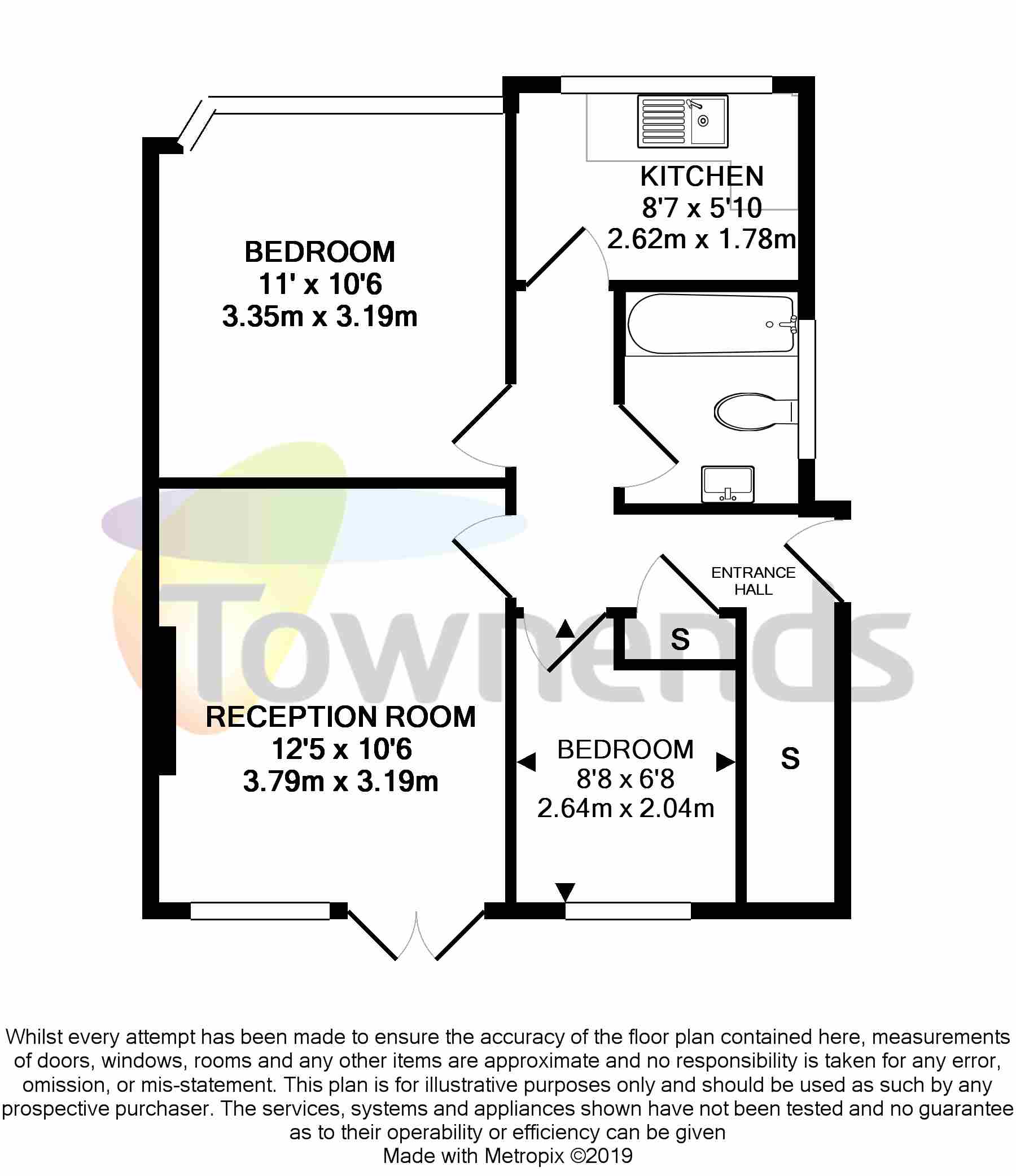 2 Bedrooms Flat for sale in Bramley Close, Twickenham TW2