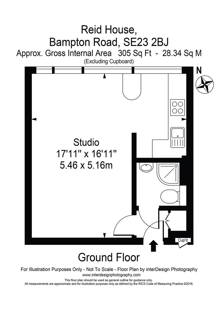 39 Reid House, Hyndewood, Bampton Road, London floorplan