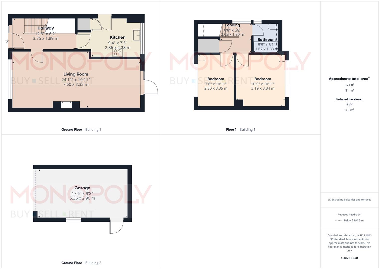 3, Linley Avenue, Johnstown floorplan