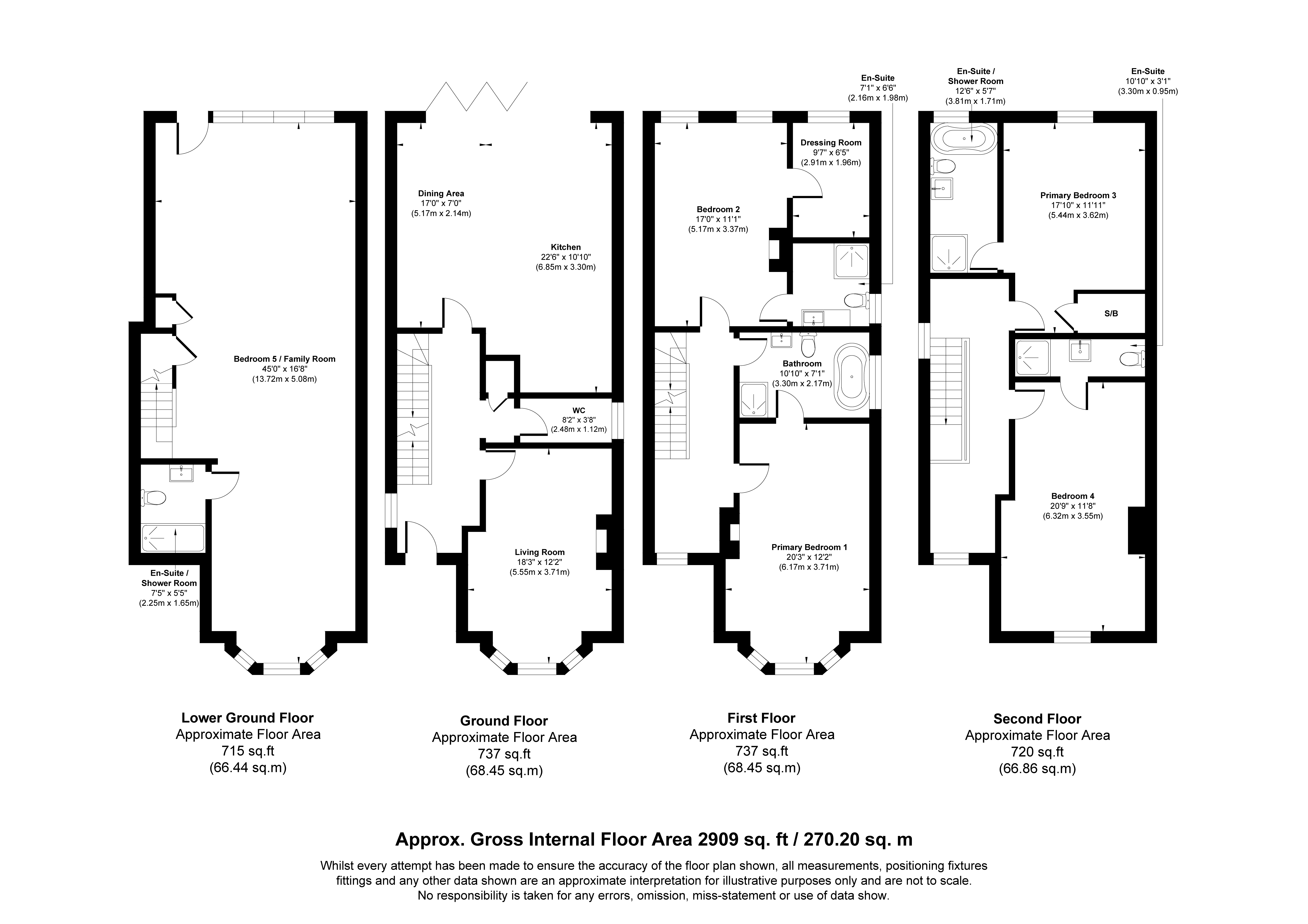Phoenix Villa, 19, Clarendon Crescent, Eccles floorplan