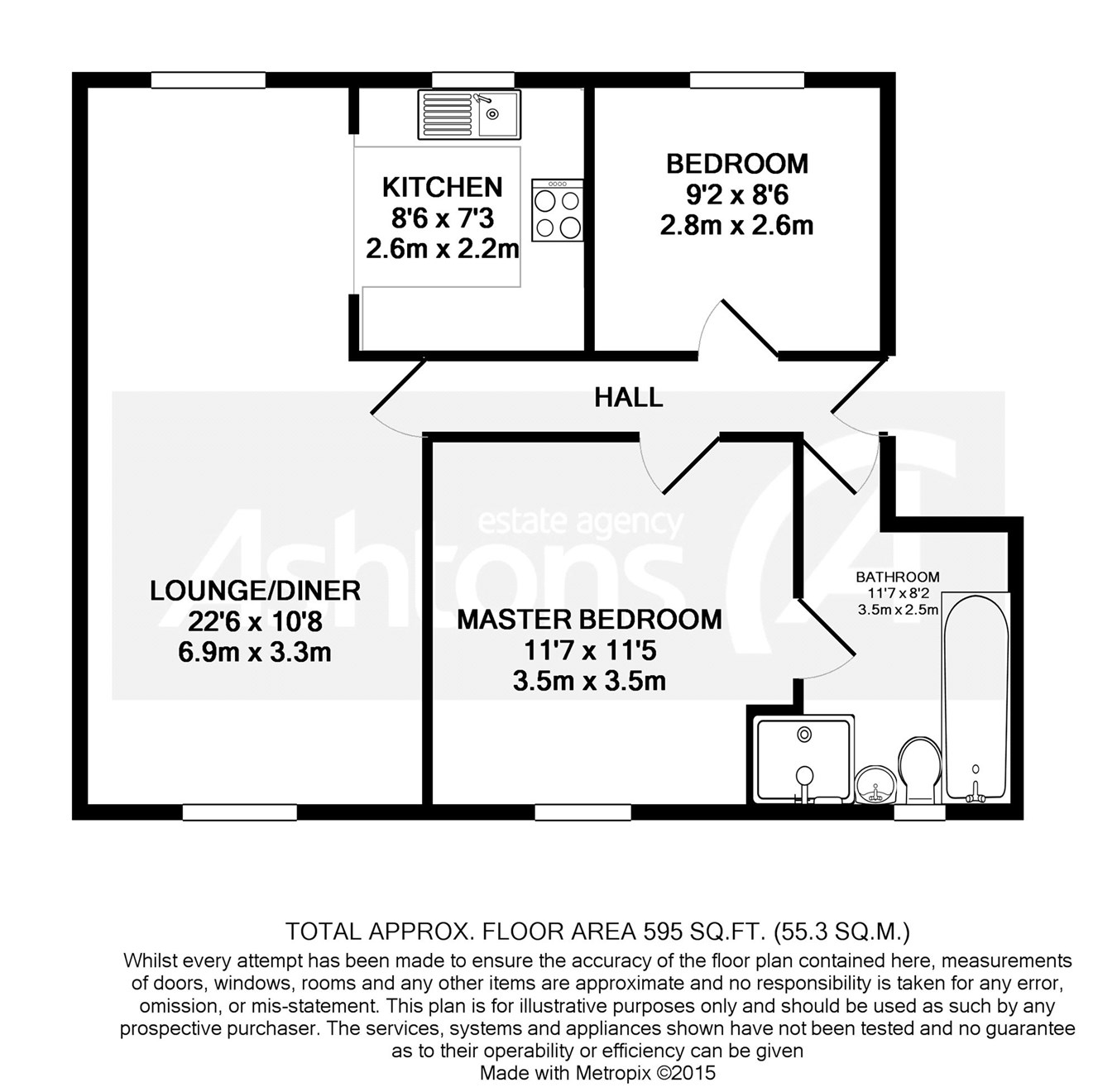 2 Bedrooms Flat to rent in Chapelside Close, Great Sankey, Warrington WA5