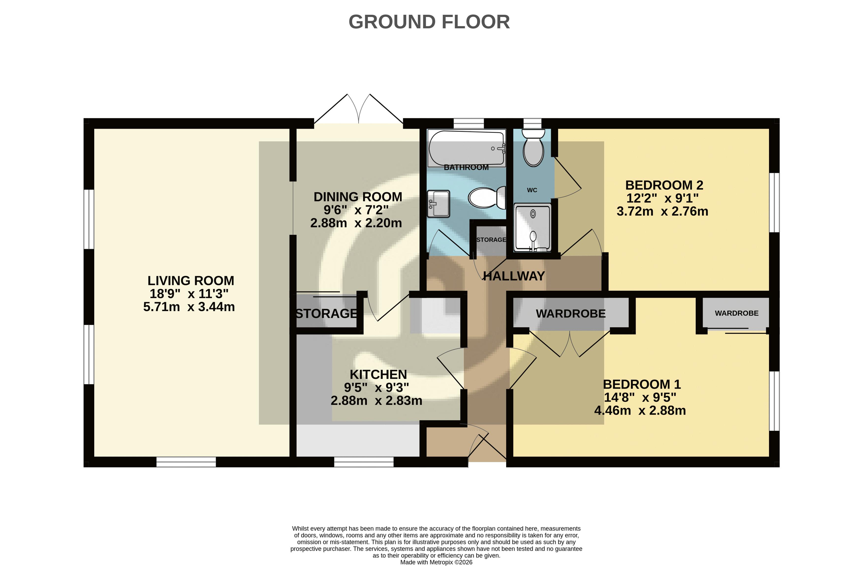 2, Lilac Avenue, Bedford floorplan