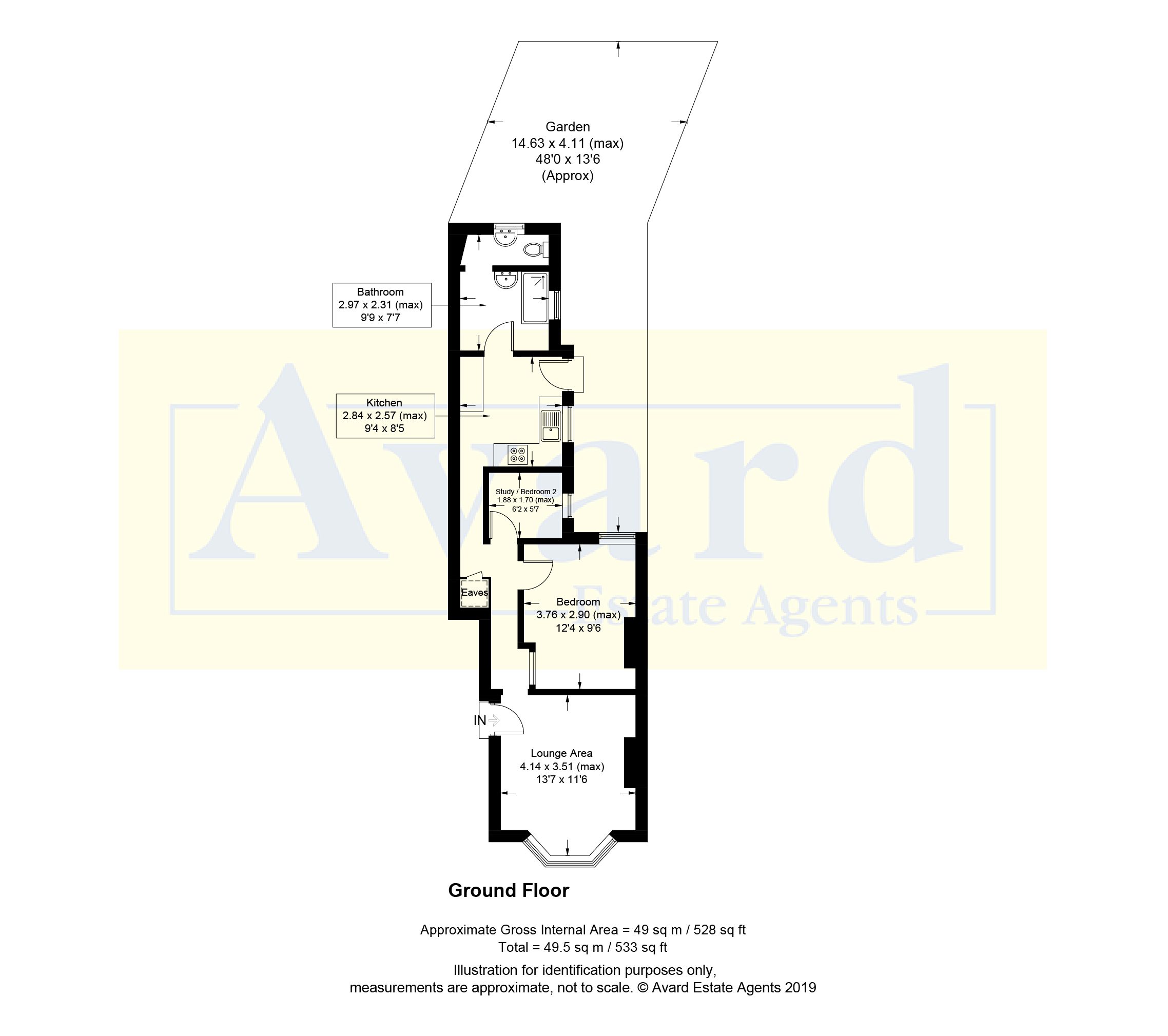 2 Bedrooms Flat for sale in Ditchling Road, Brighton BN1