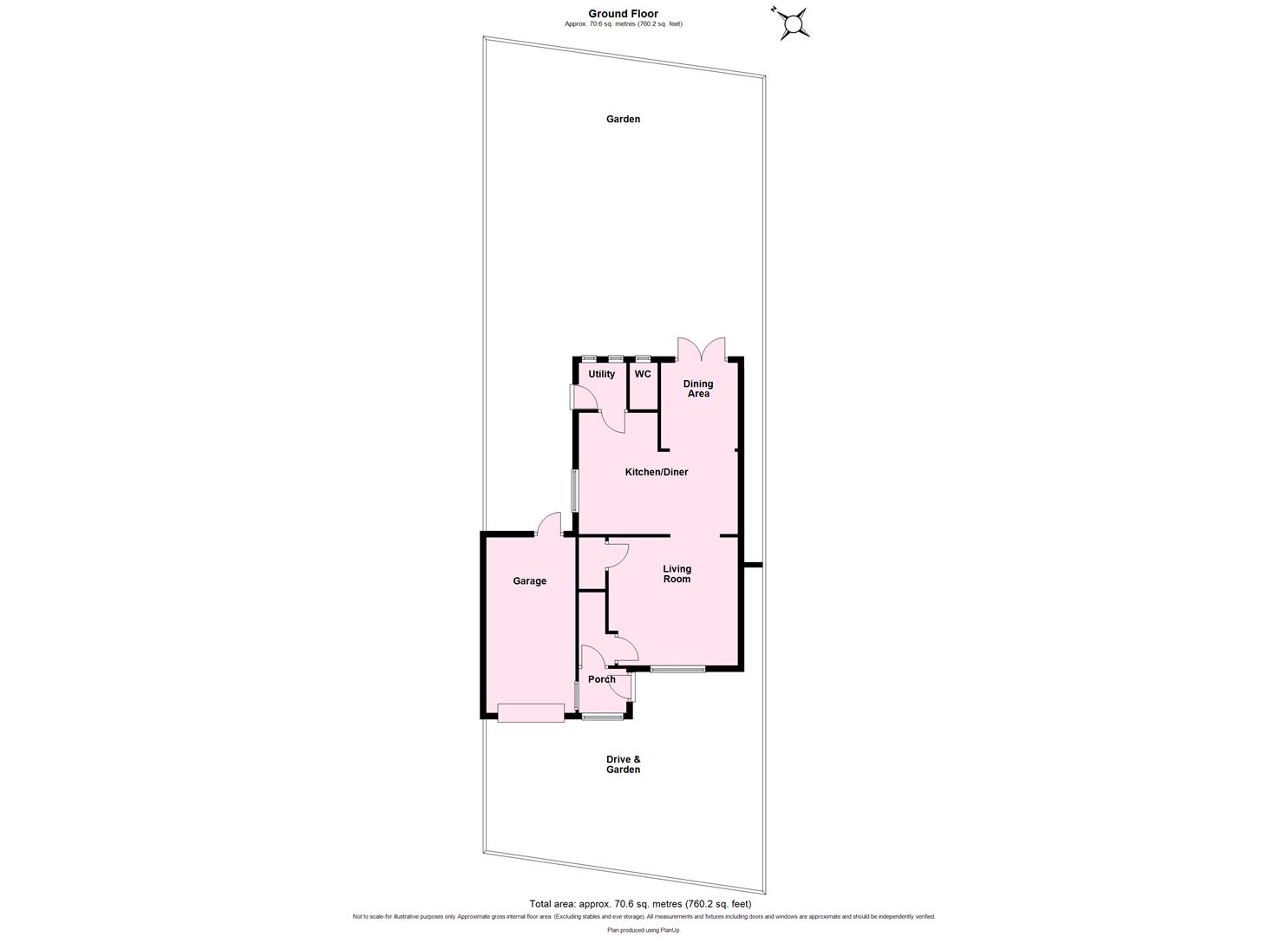 12, Ashbourne Way, York floorplan