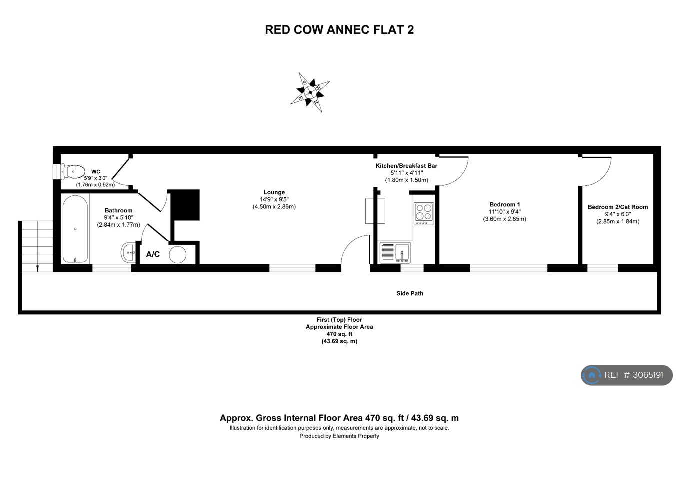 Red Cow Annex, Lloyds Terrace, Adpar, Newcastle Emlyn floorplan