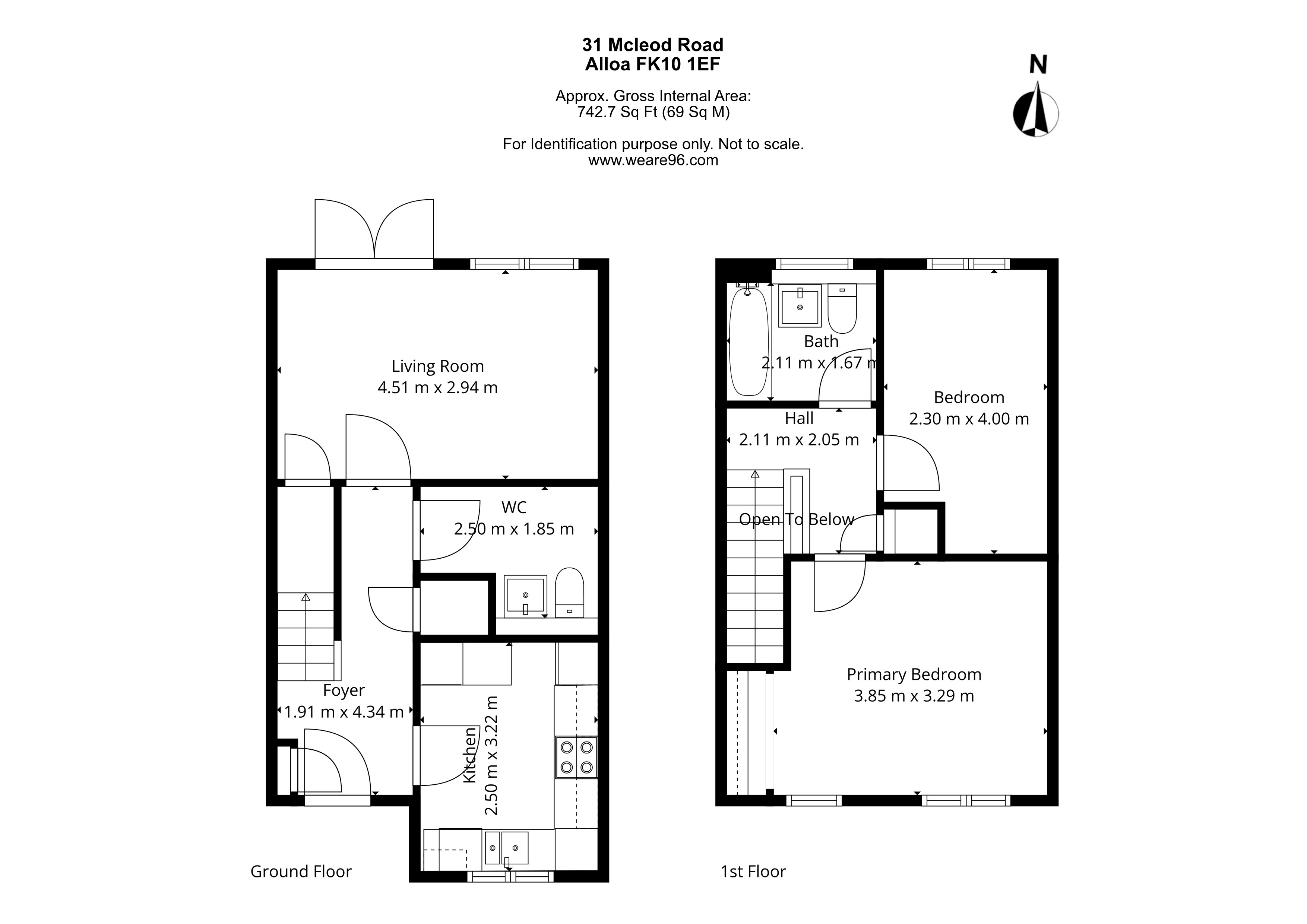31, Mcleod road , Alloa  floorplan
