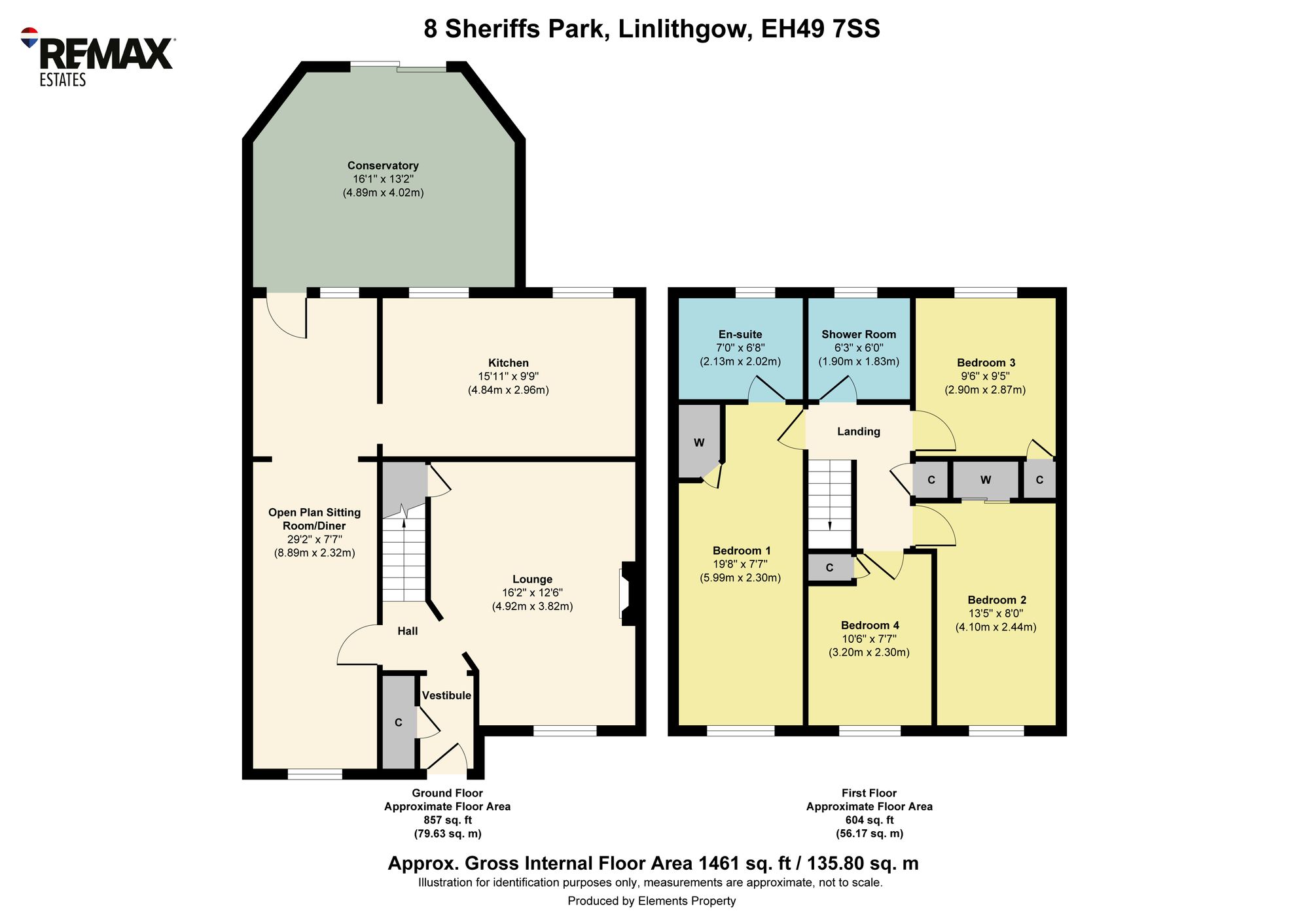 8 Sheriffs Park, Linlithgow floorplan