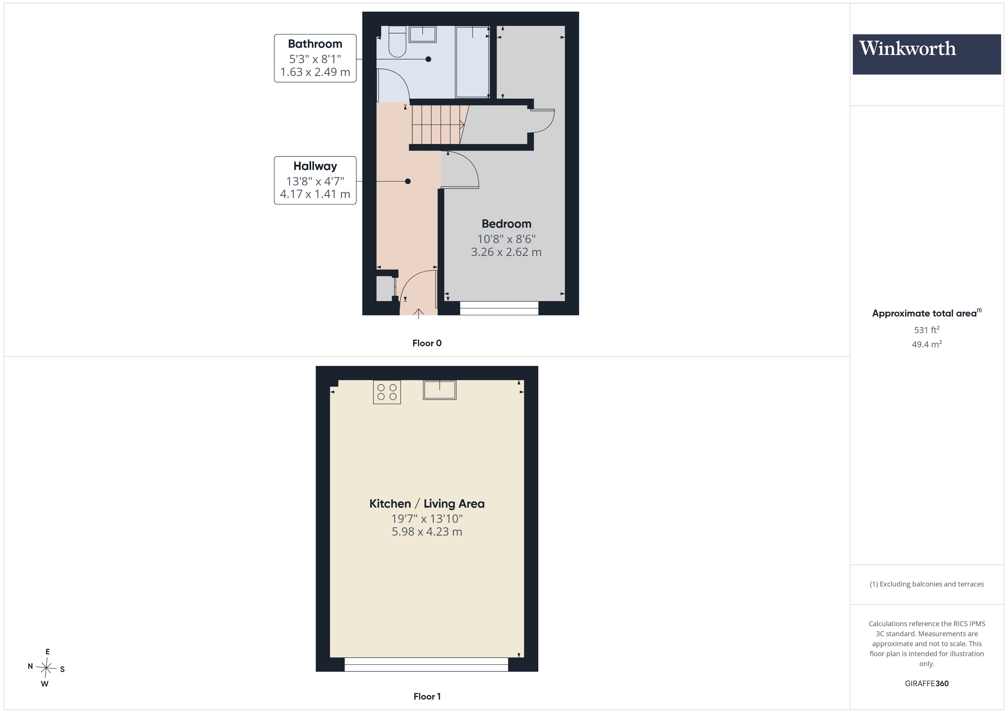 Coombe Road, New Malden floorplan