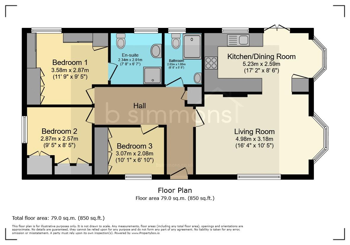 13, Orchard Way, Slough floorplan