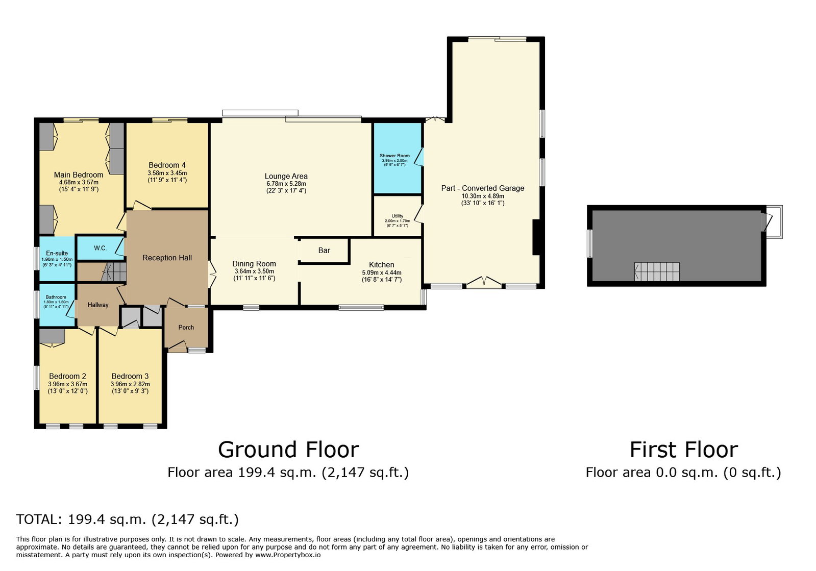 Cherry Trees, Tamworth Road, Nether Whitacre floorplan