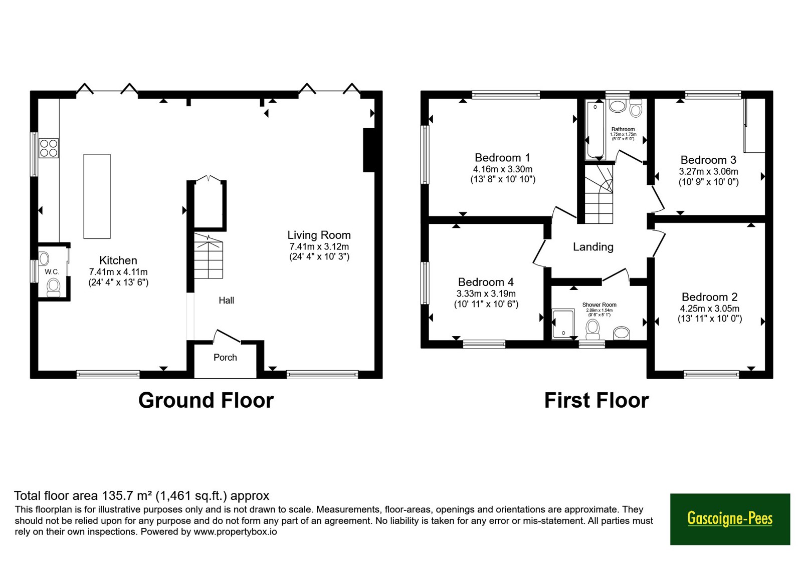 29, Mansfield Road, Chessington floorplan
