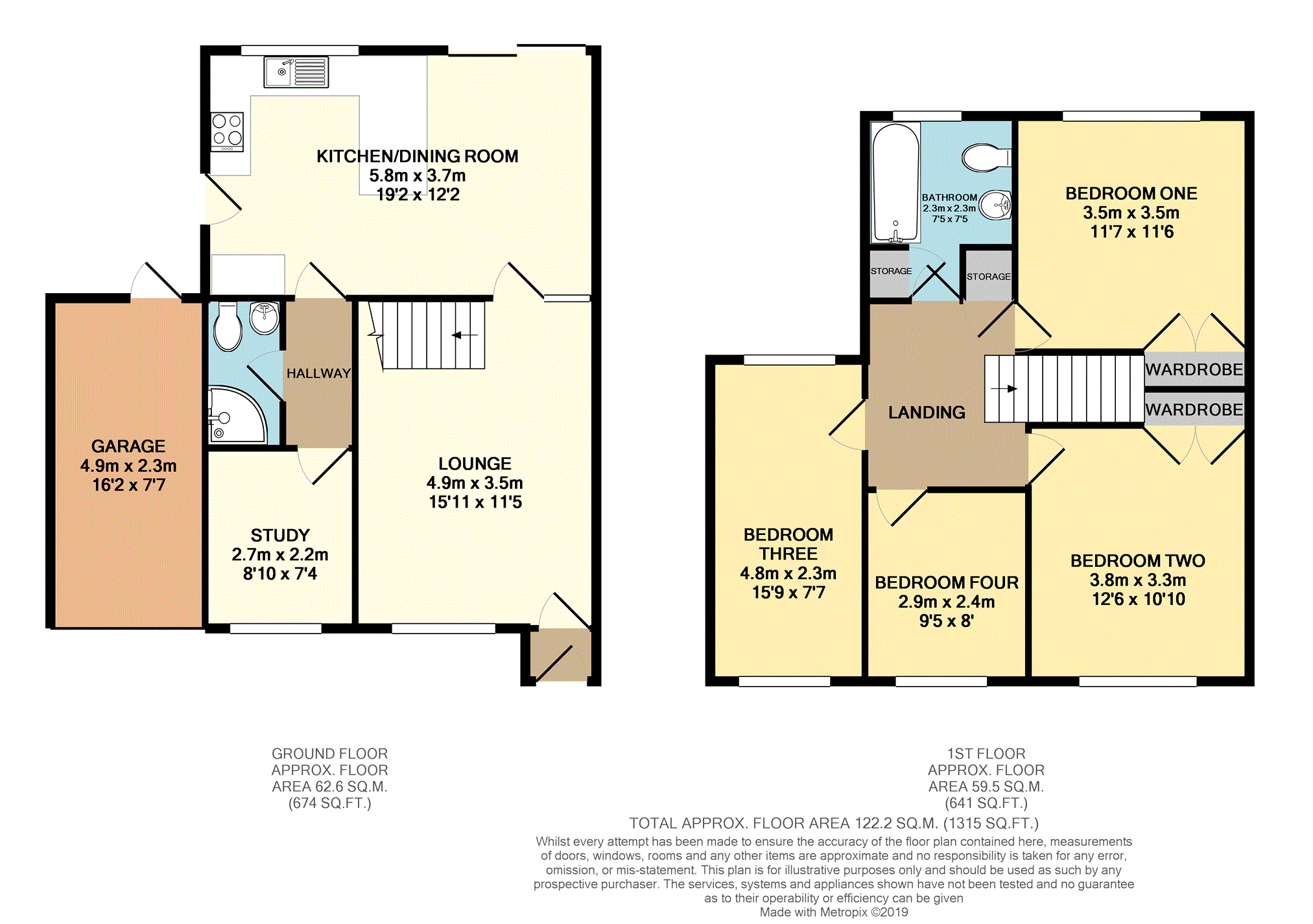 4 Bedrooms Semi-detached house for sale in Montacute Close, Farnborough GU14