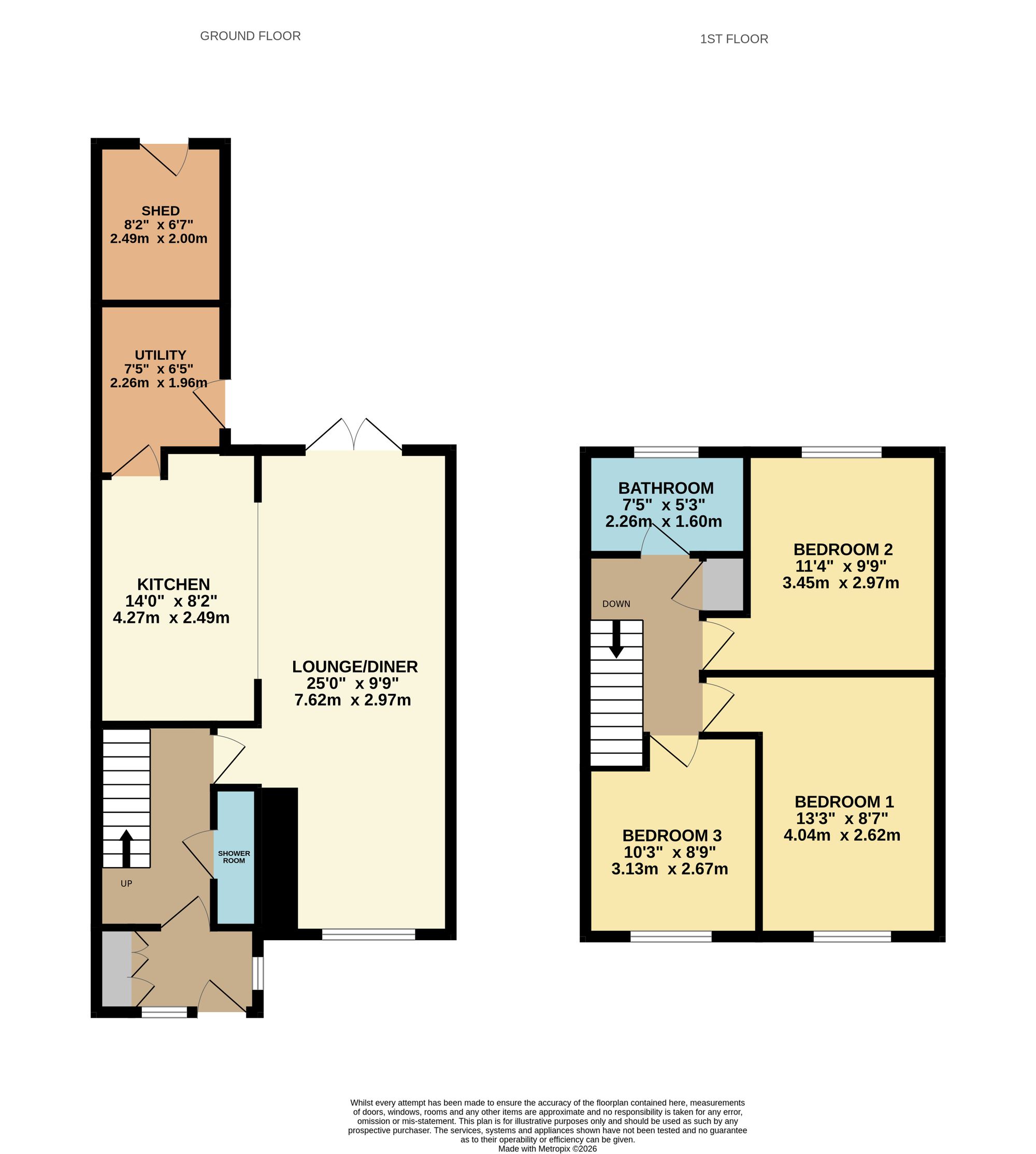 35 Norton Close, Southampton floorplan