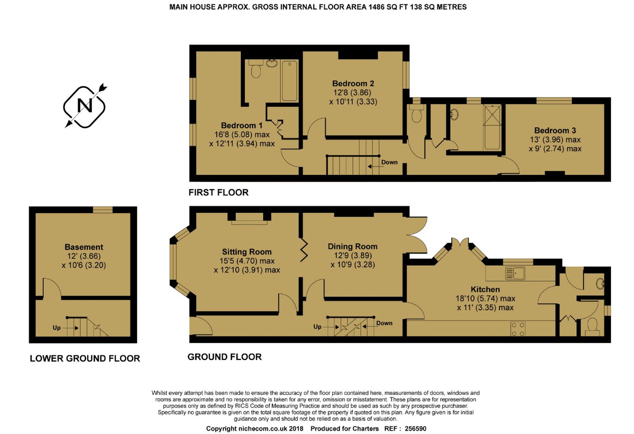 3 Bedrooms Semi-detached house for sale in 9 Alfred Road, Farnham, Surrey GU9