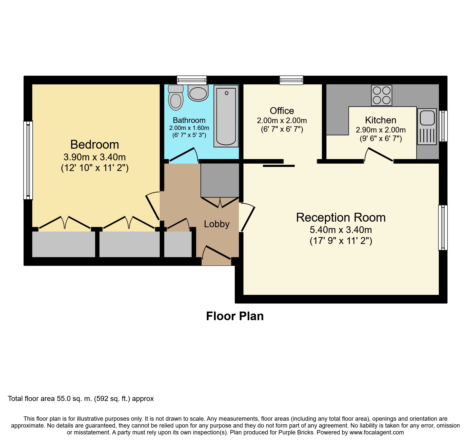 2 Bedrooms Flat for sale in 81 Central Hill, London SE19