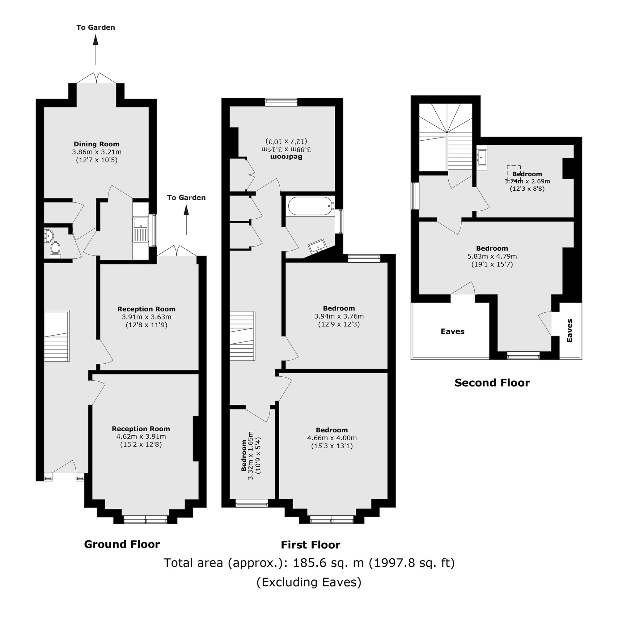 15, Heathfield Road, Acton floorplan